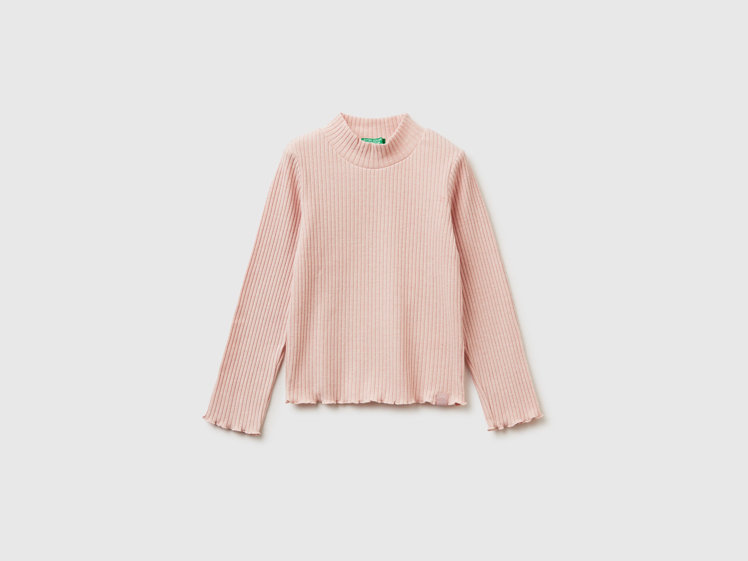 Benetton T-Shirts lupetto cotone bimba manica lunga taglia 82