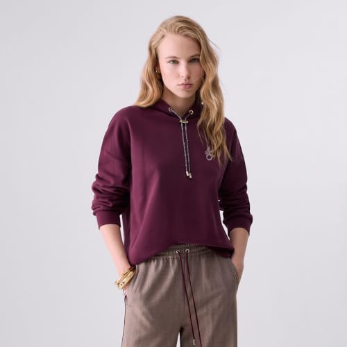 Liu Jo Maglie e Felpe Felpa con Cappuccio L cotone