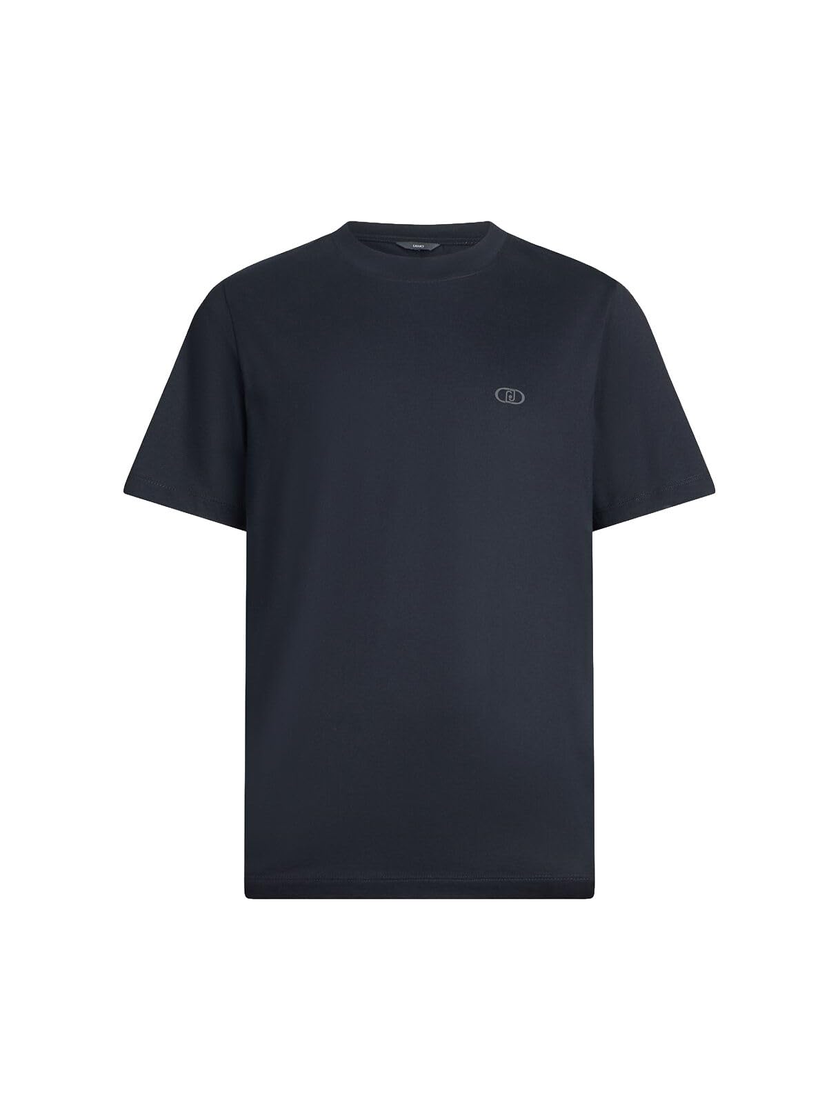 Liu Jo T-Shirt in Puro Cotone Blu Scuro