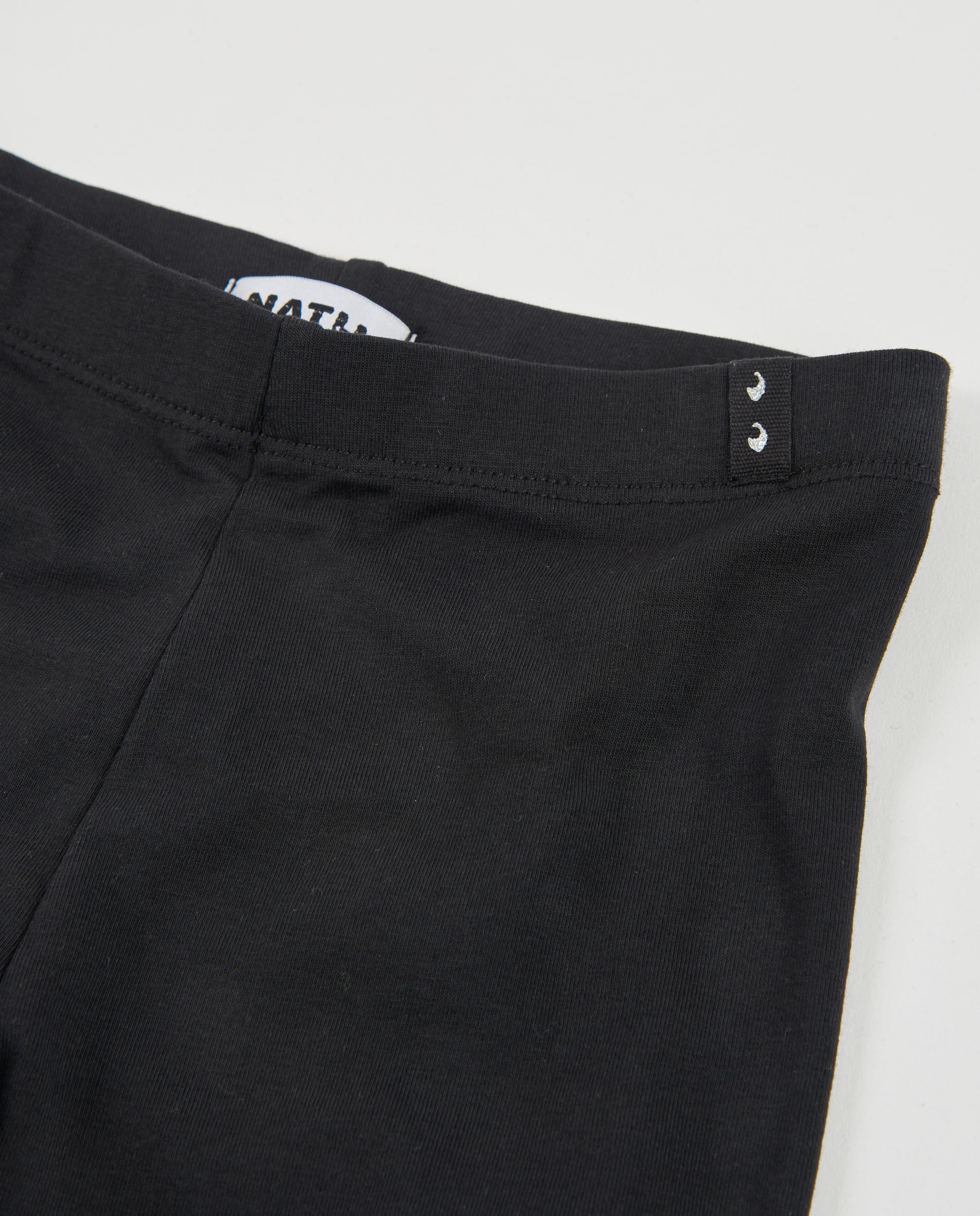 TucTuc Leggings leggings bambina nero lungo cotone