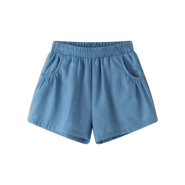 Kokarcia Newness shorts blu bambino cotone con tasche