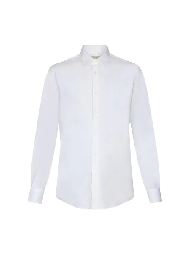 Liu Jo Camicia Slim Fit Bianca Taglia 38 Cotone