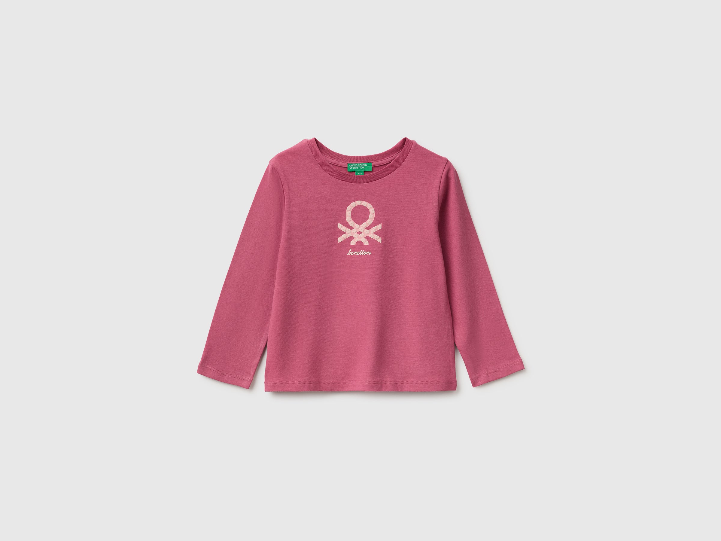 United Colors of Benetton Maglia Maniche Lunghe Cotone Bio 98