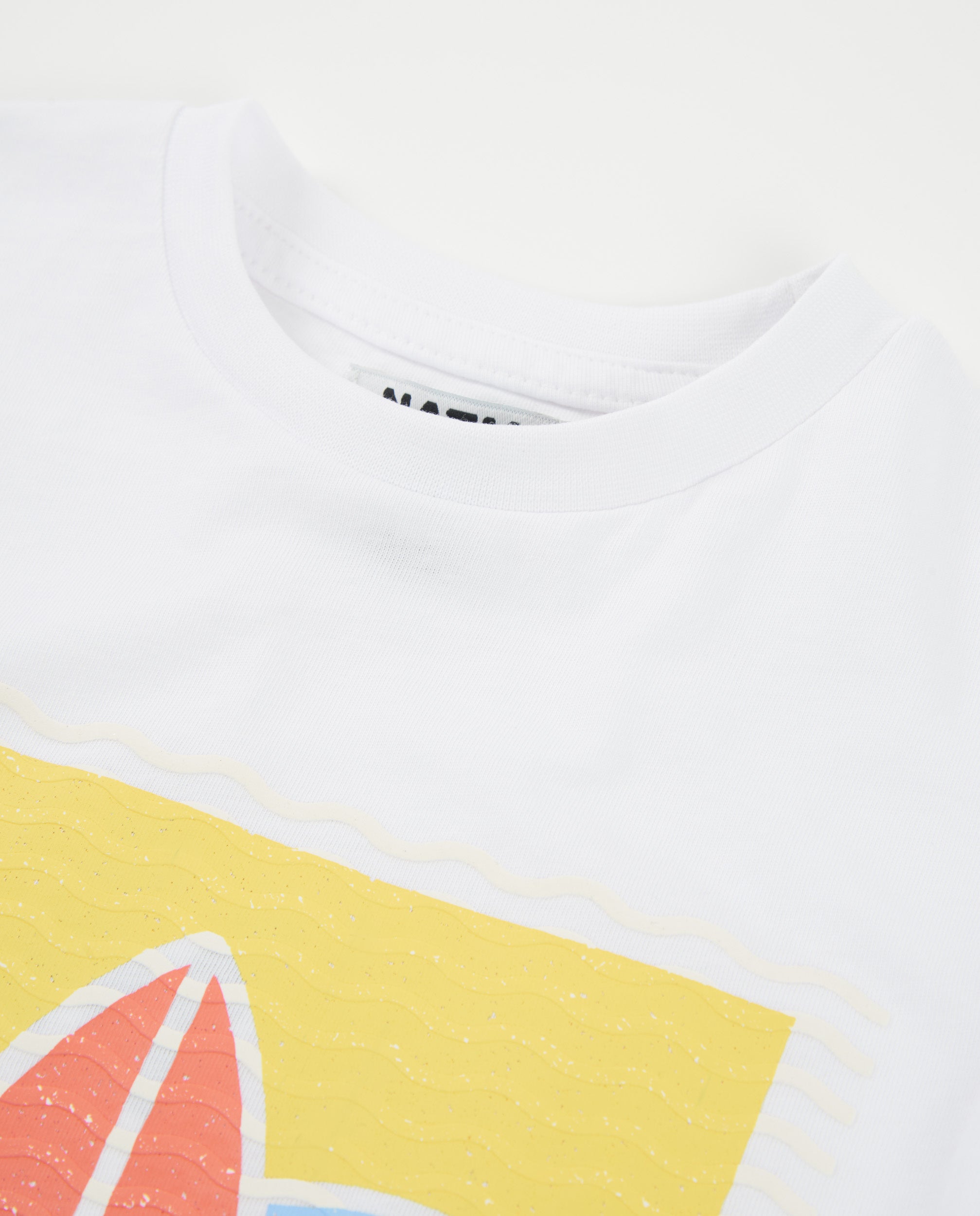 TucTuc Magliette T-shirt Bambino Maglia Bianco Surf