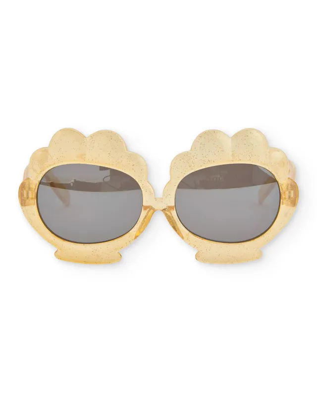 TucTuc Accessori Occhiali Sole Bimba Gialli Conchiglia