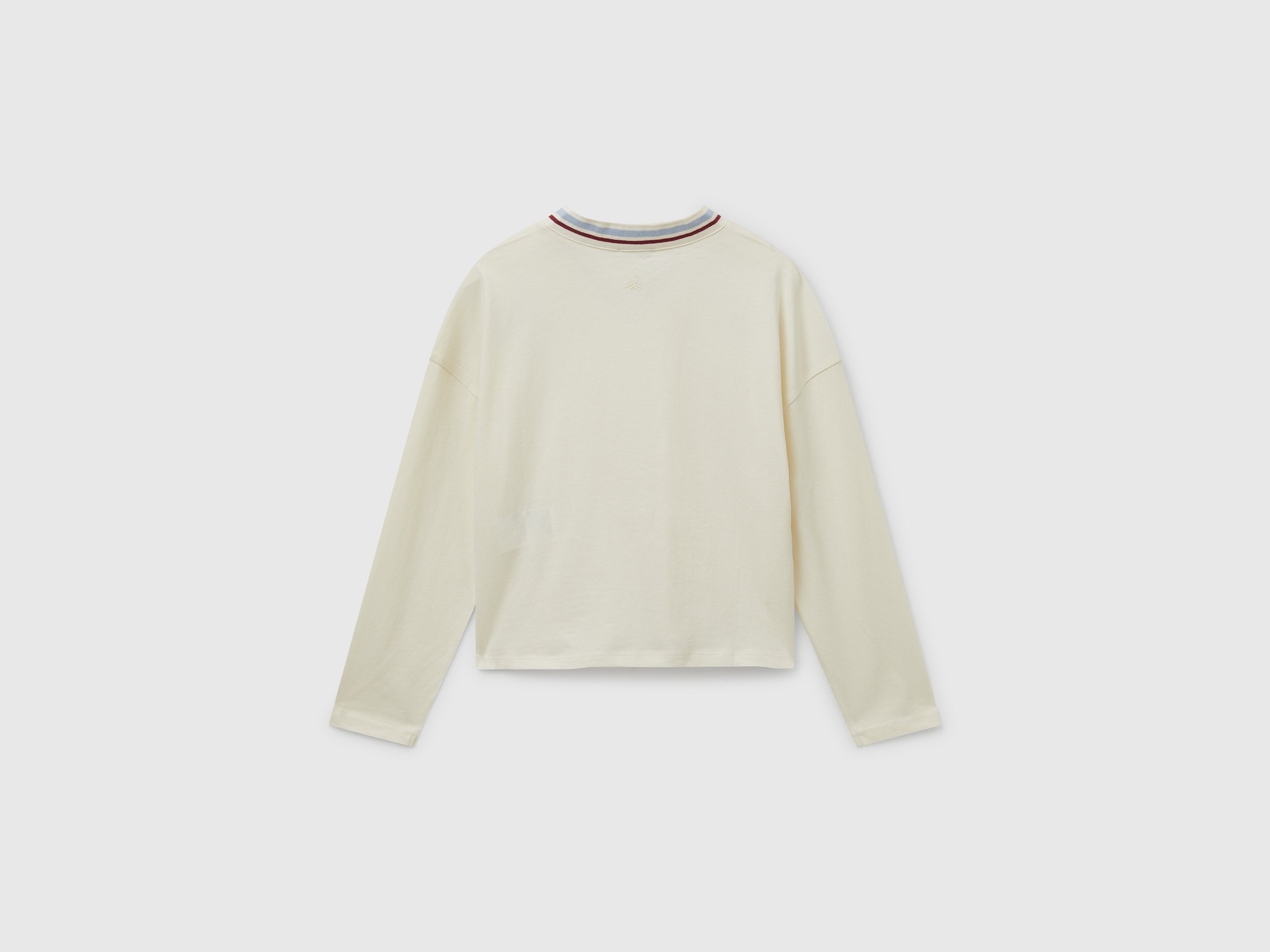 United Colors of Benetton T-Shirt Ricamo Paillettes Maglietta Cotone M