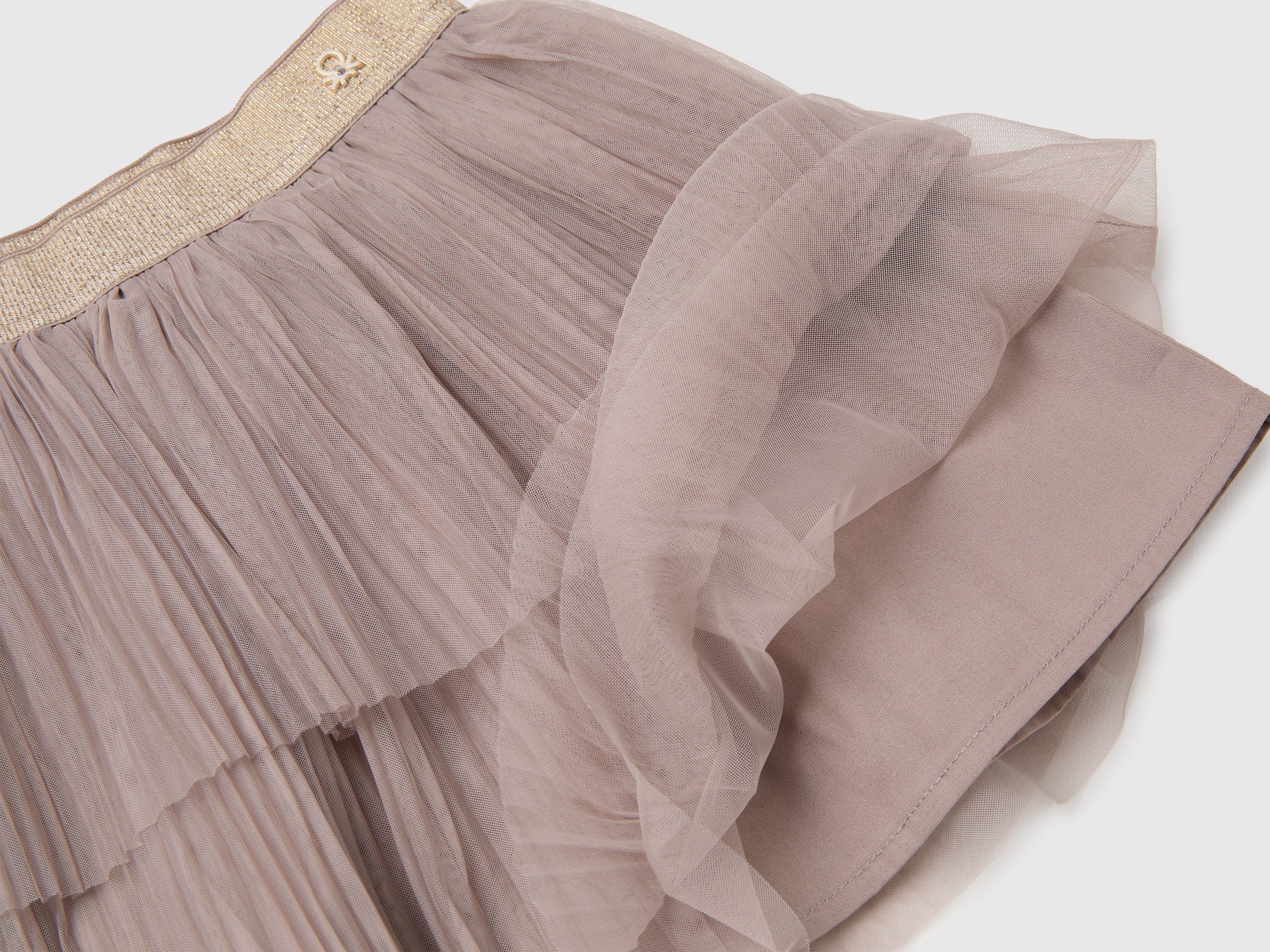 United Colors of Benetton gonna tulle plissettato bambina