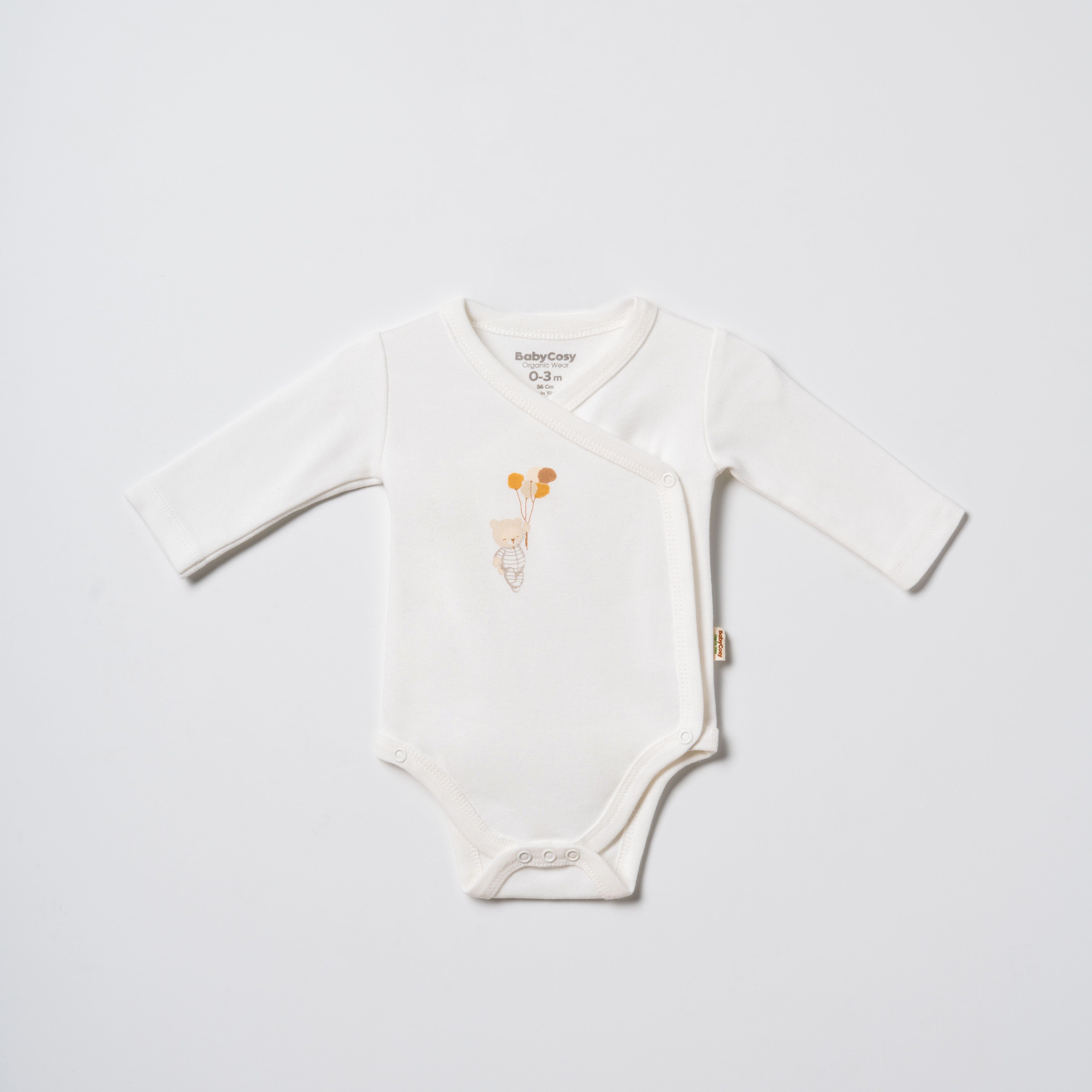 Babycosy Organic Set 2 Body Kimono Palloncino Cotone