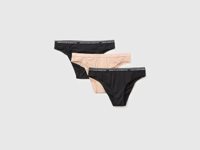 United Colors of Benetton Underwear Slip brasiliana 3pz S