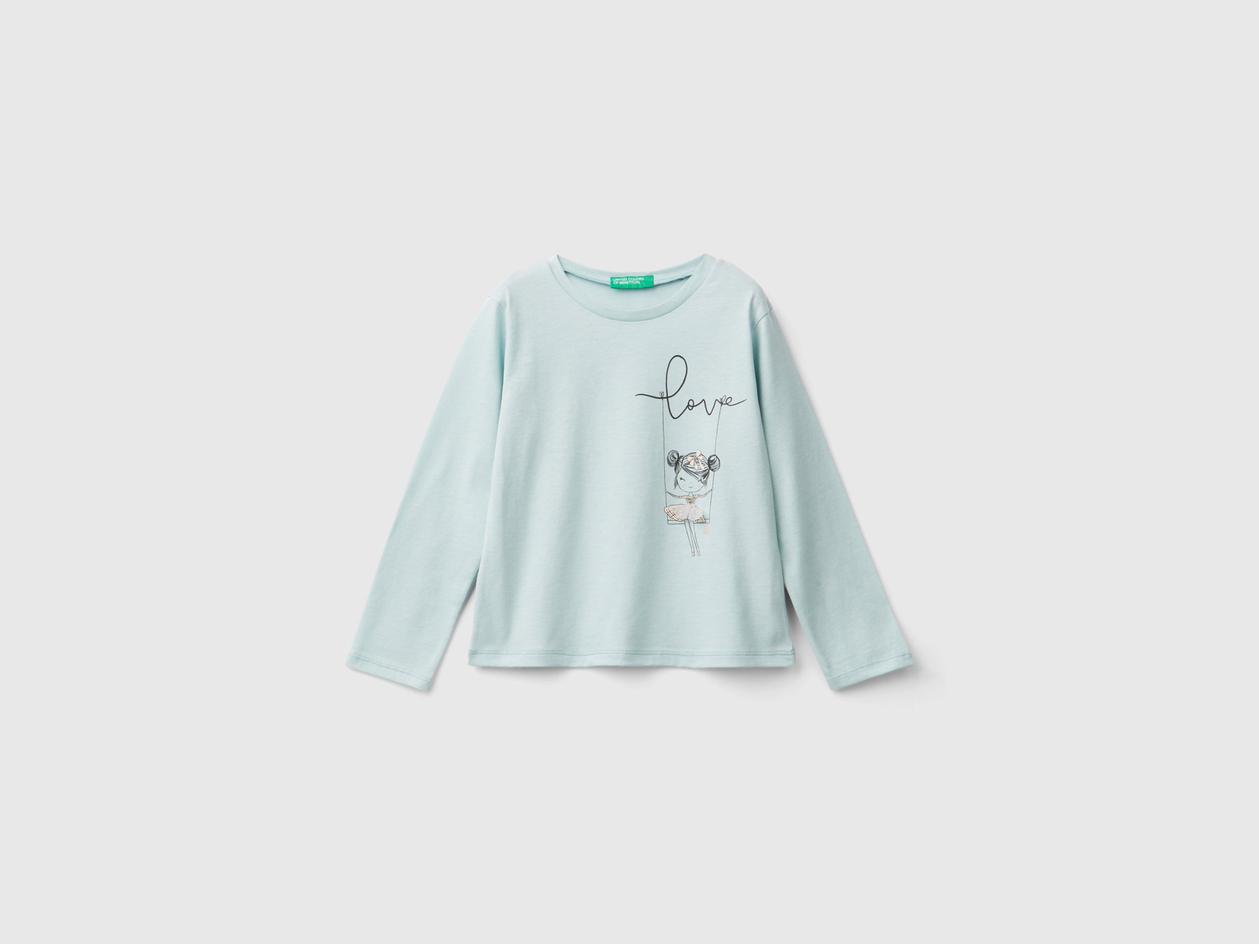United Colors of Benetton T-Shirt Applique Maglietta 82 Cotone
