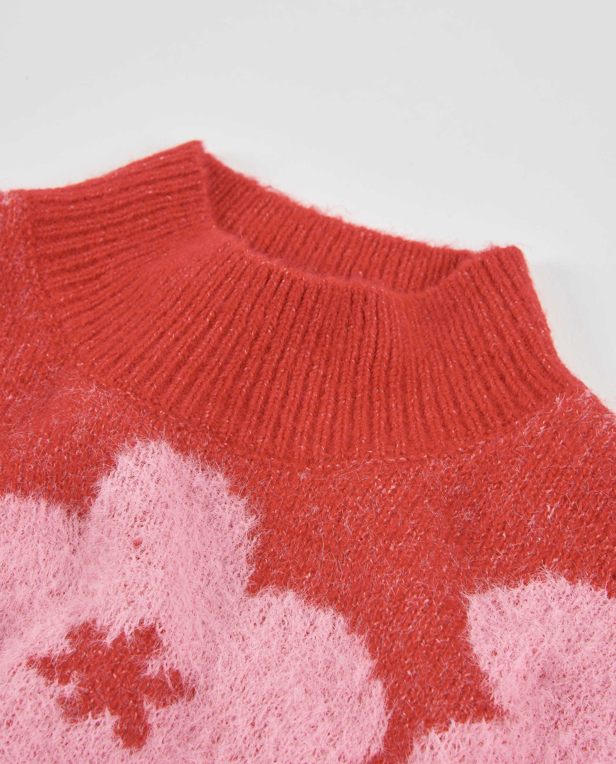 TucTuc Maglioni Maglione Bambina Rosso Floreale Tricot