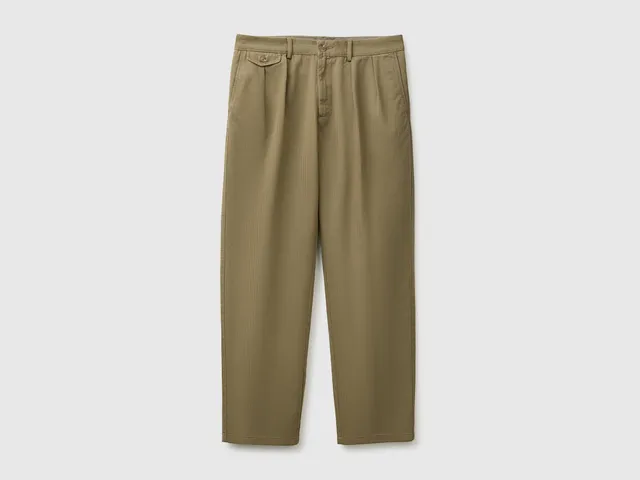 United Colors of Benetton Trousers Regular chinos pantaloni cotone