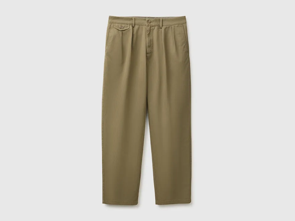 United Colors of Benetton Trousers Regular chinos pantaloni cotone