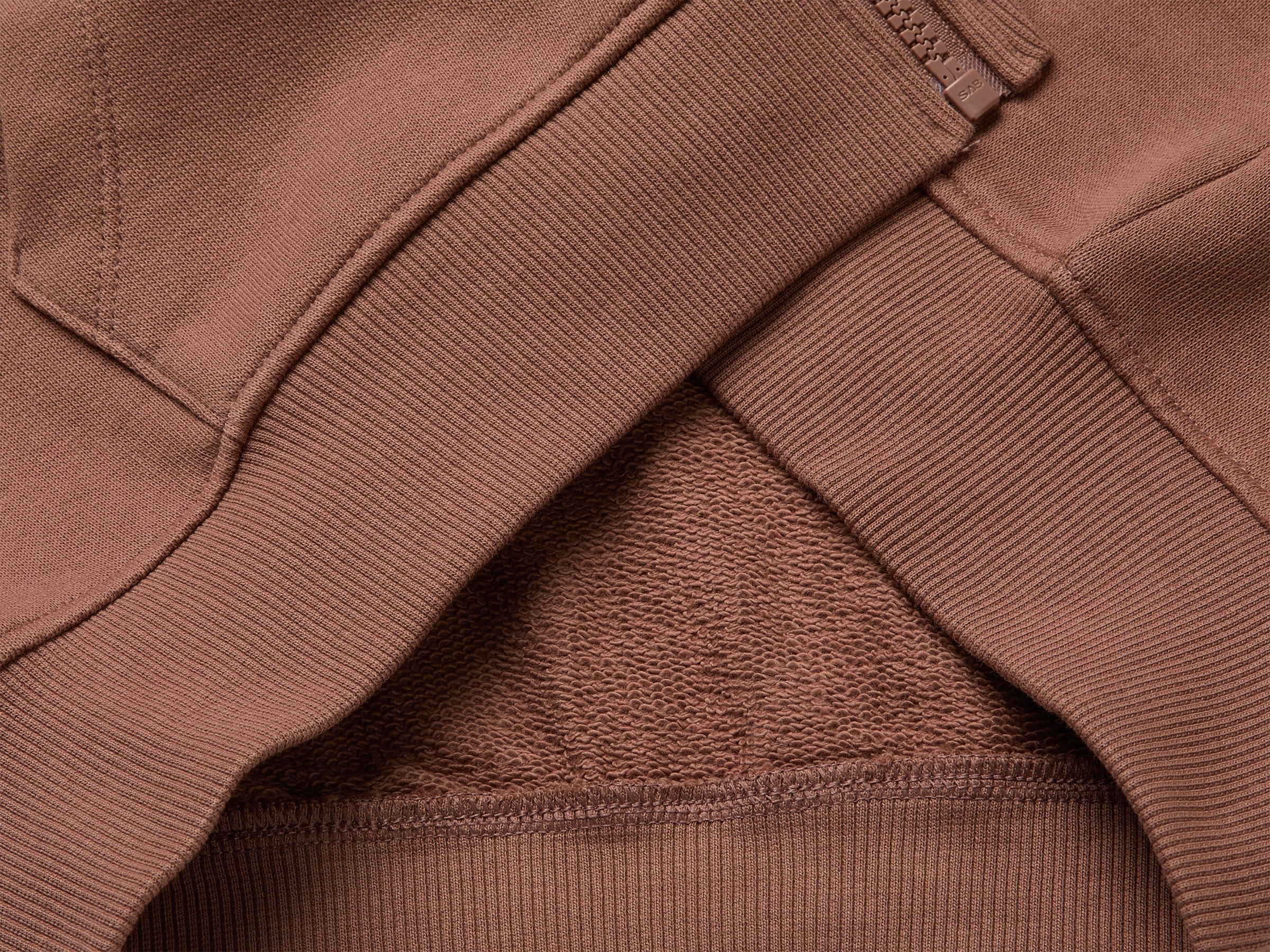 United Colors of Benetton Felpa con Cappuccio Zip Cotone Stampe