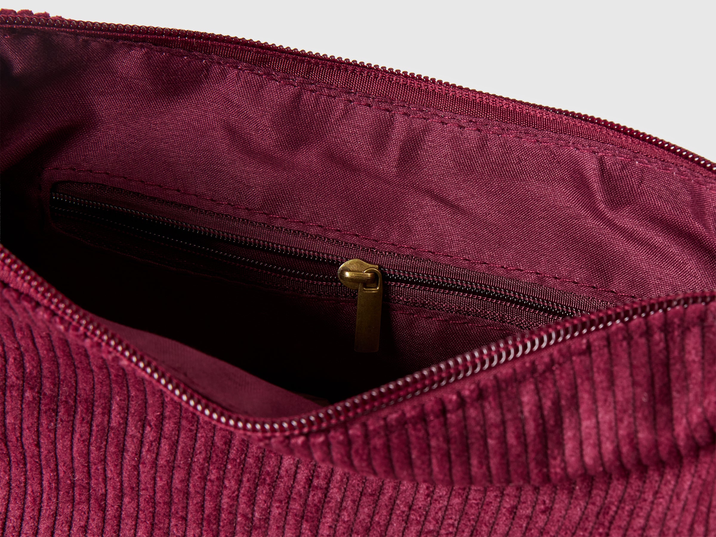 United Colors of Benetton Velvet shoulder bag borsa OS velluto
