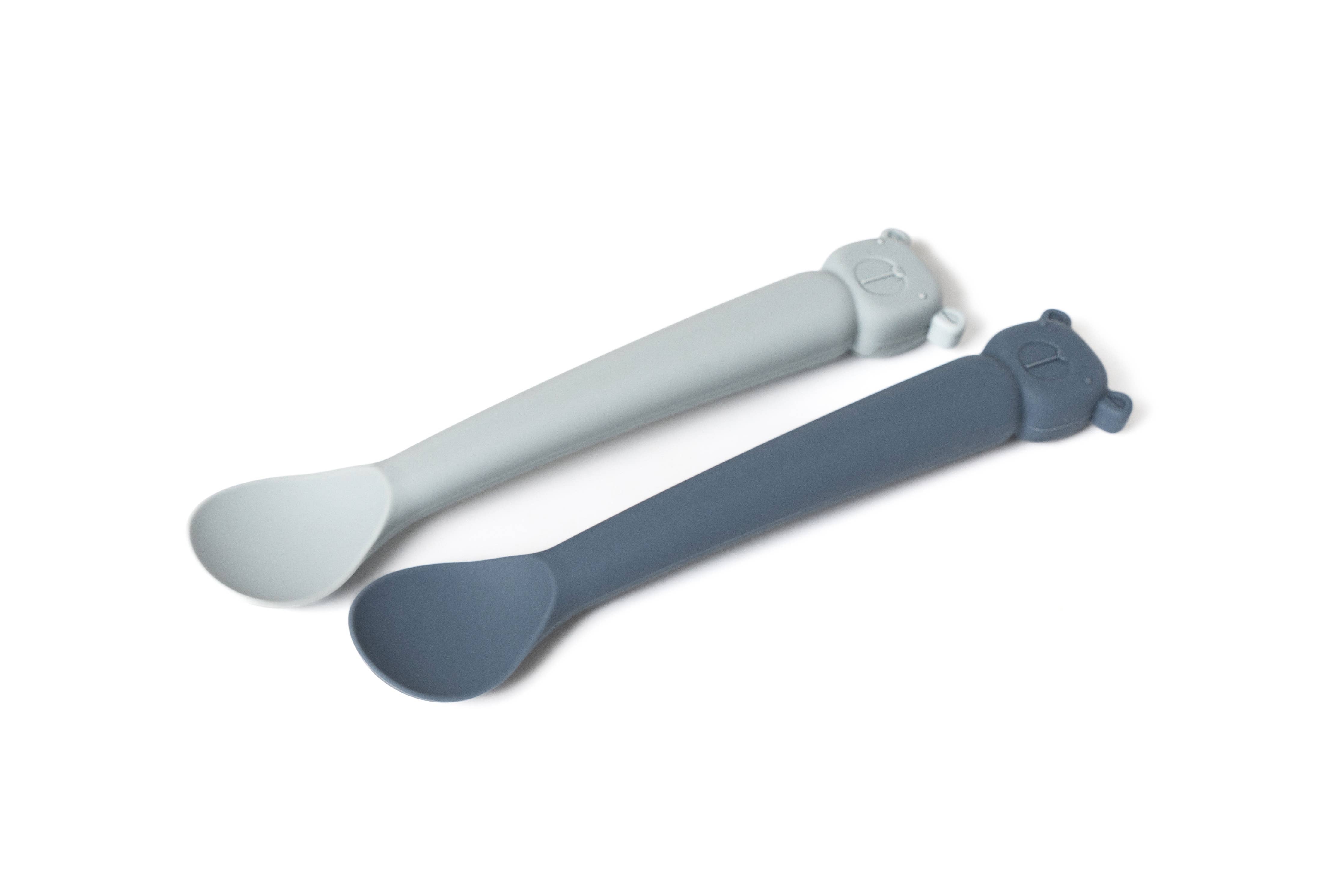 Kocarcia Cotton Cloud Set 2 cucchiai silicone Iceberg Oceano