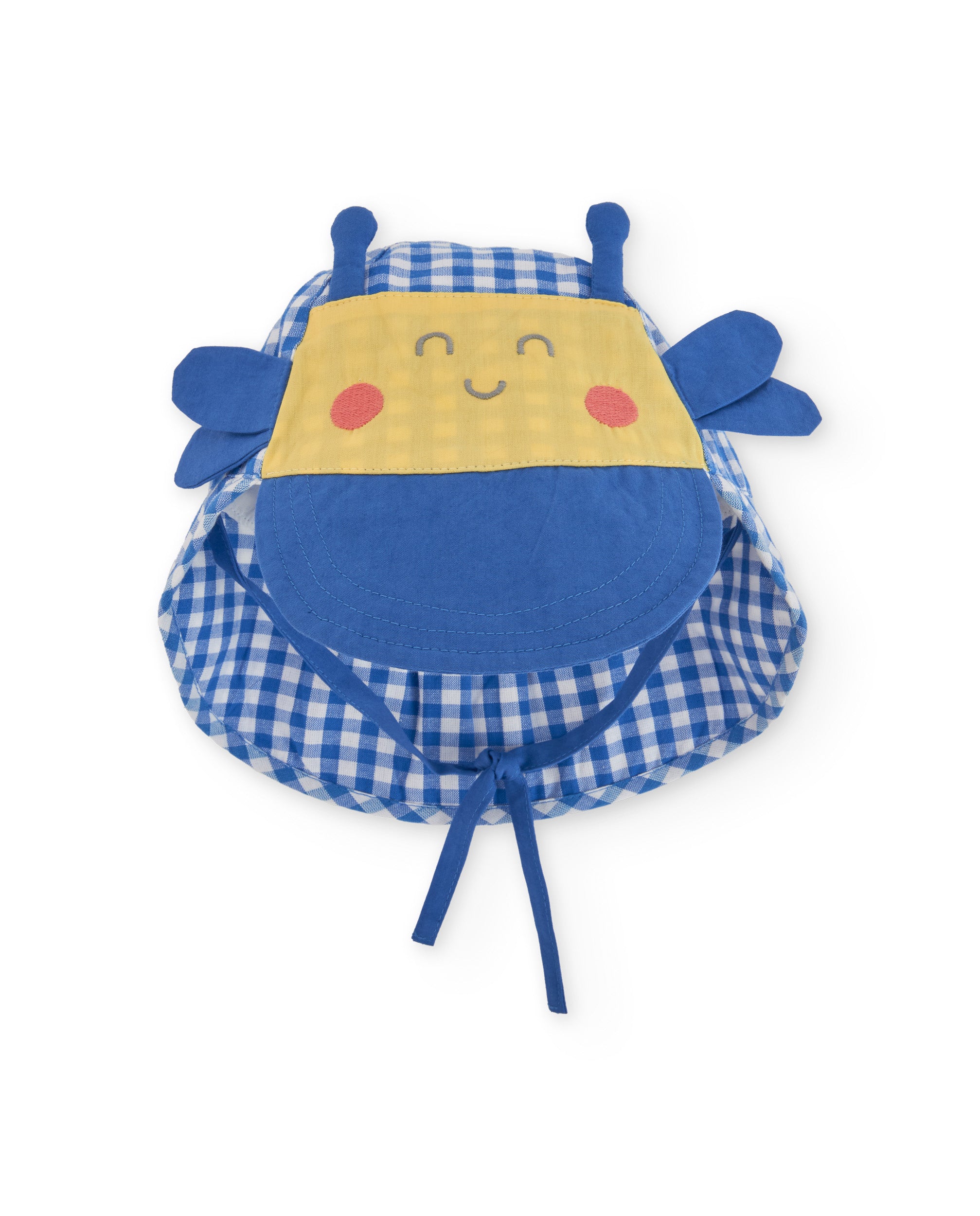 TucTuc Accessori Cappellino Neonato Blu Taglia 42 Maglia