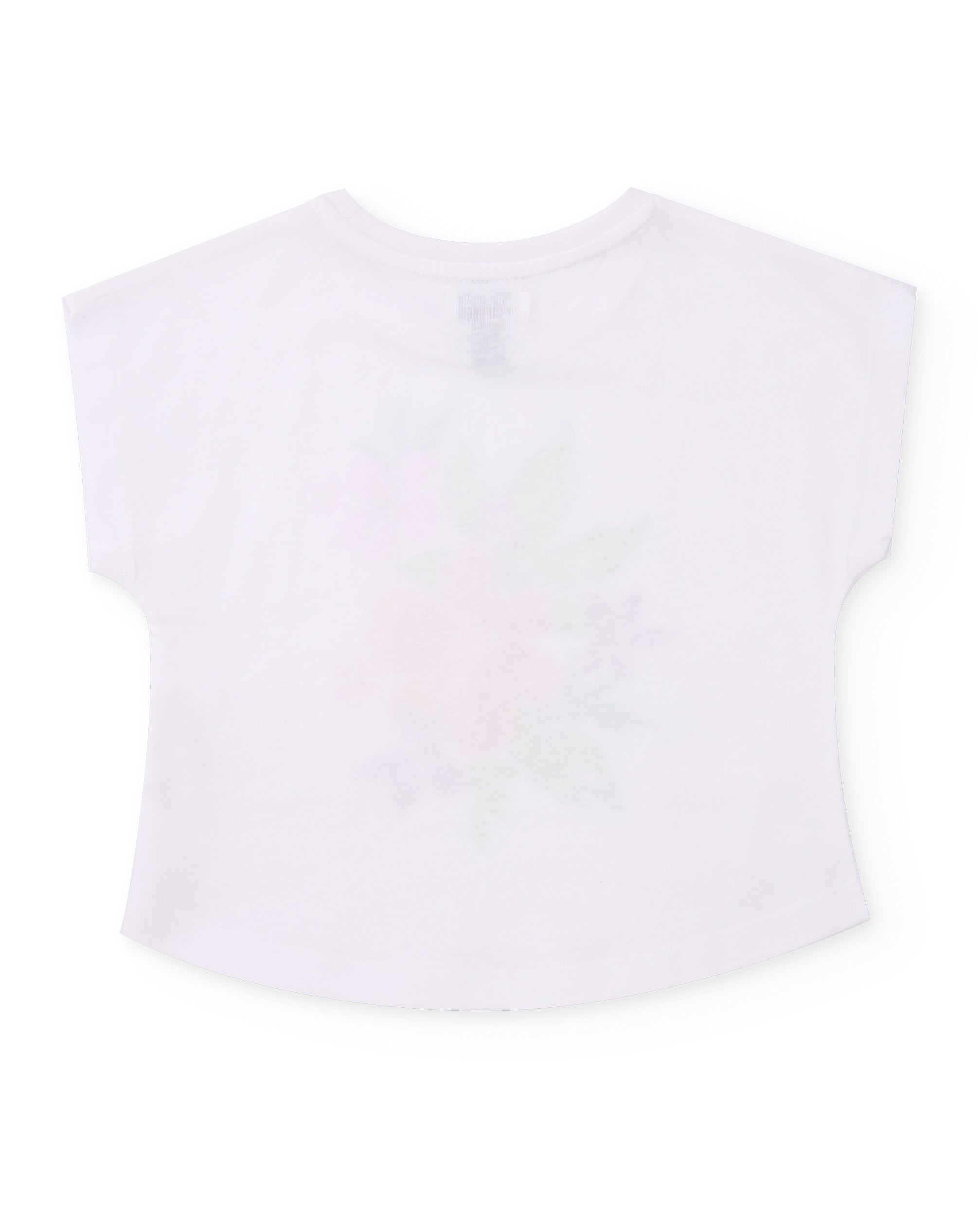 TucTuc Magliette t-shirt floreale maglietta bianca 4 anni