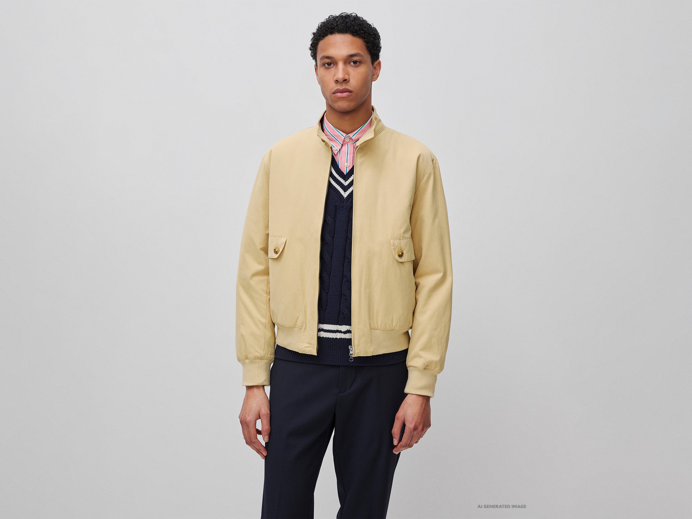 United Colors of Benetton Giacca imbottita fodera paisley M