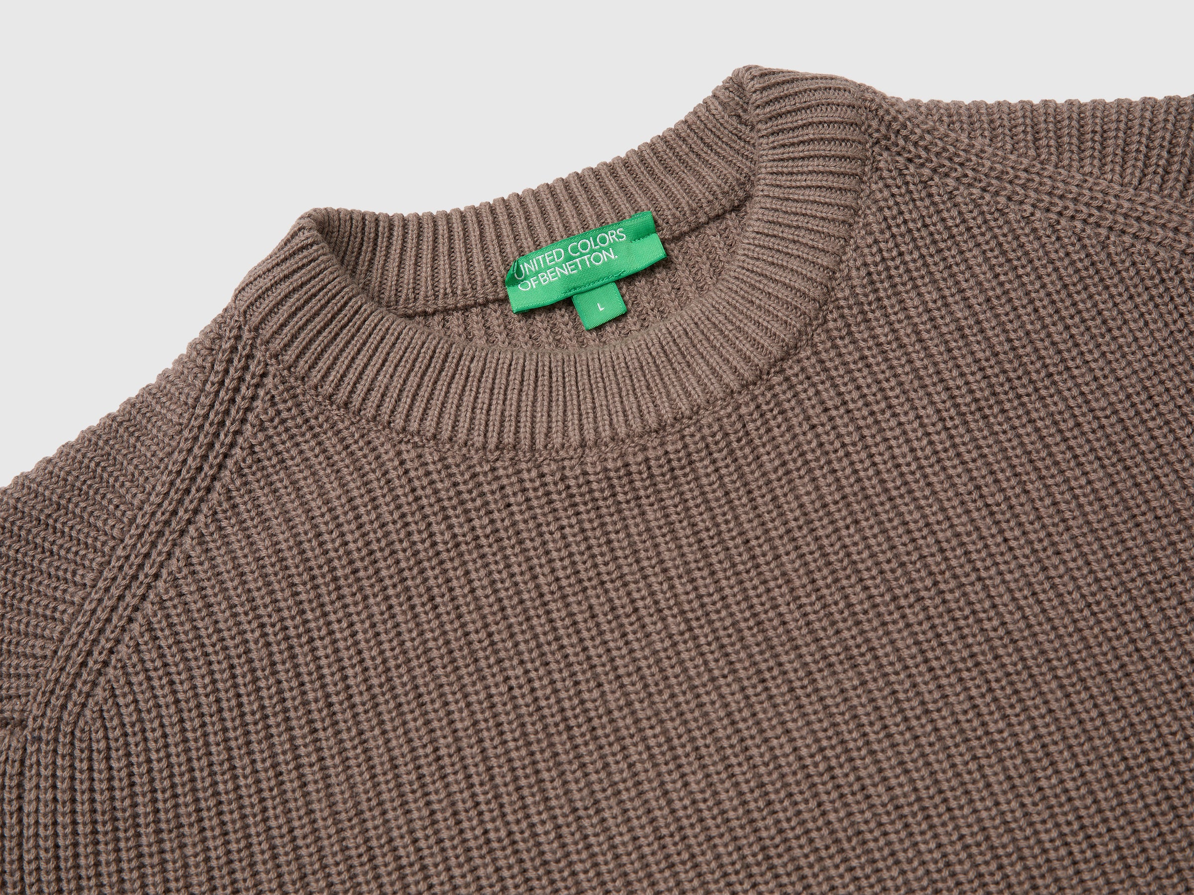 United Colors of Benetton Maglione Lana Cotone S Girocollo