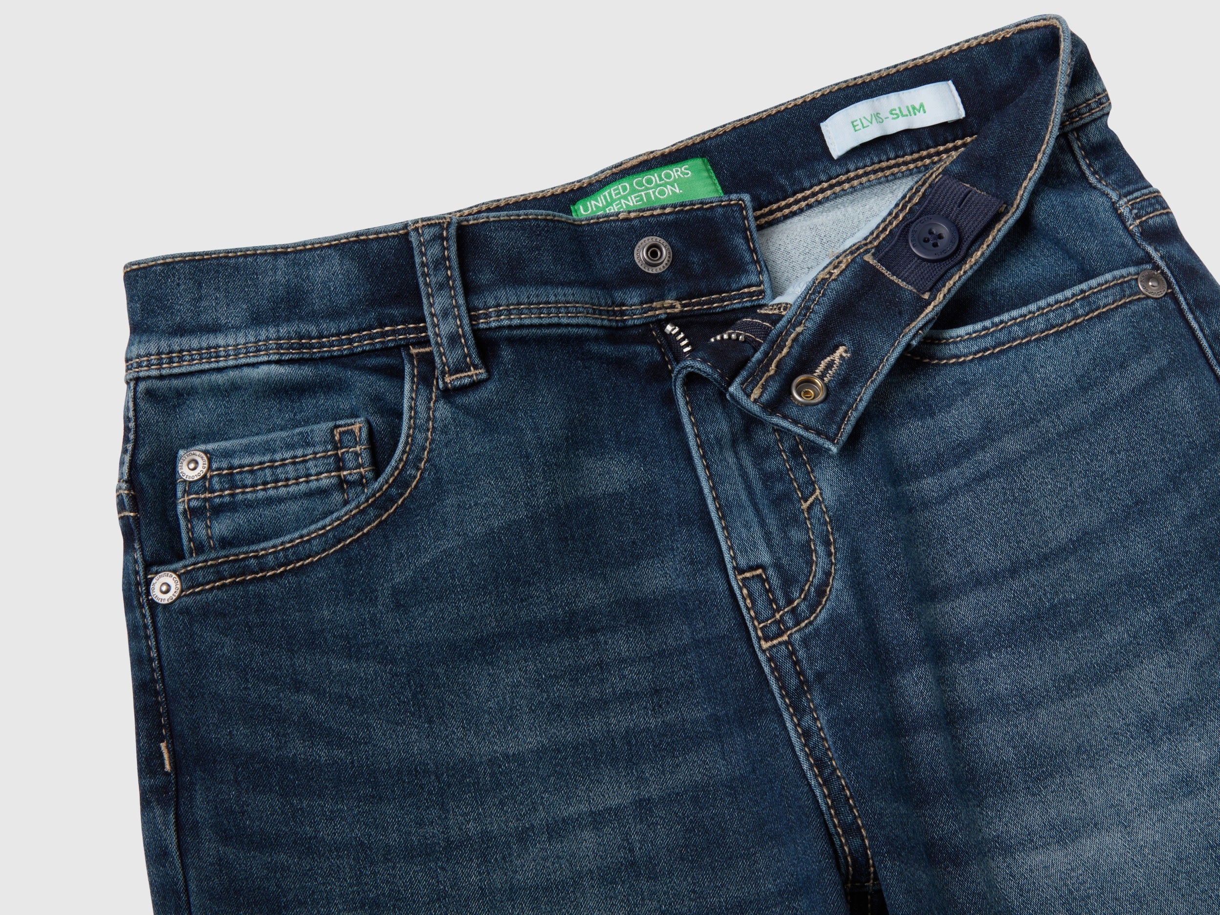 United Colors of Benetton Jeans Termici Slim Cotone M