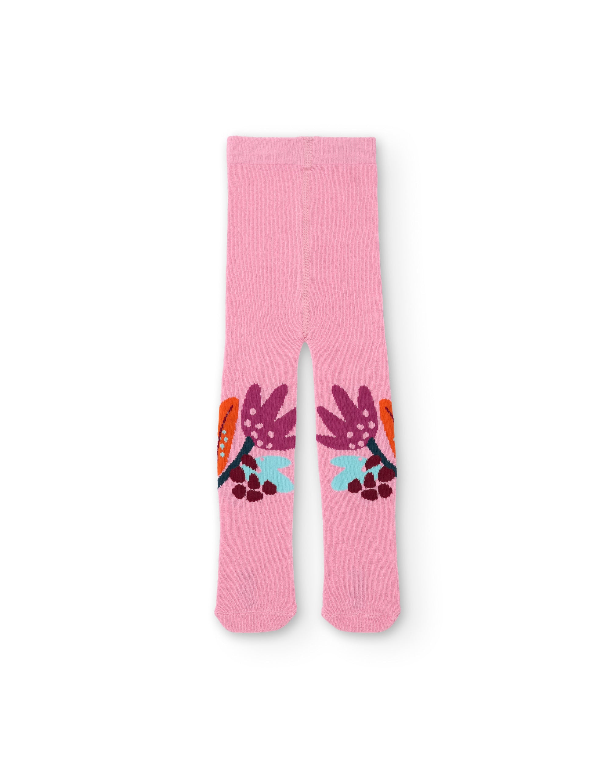 TucTuc Accessori Collant Rosa Cotone Stampa Floreale