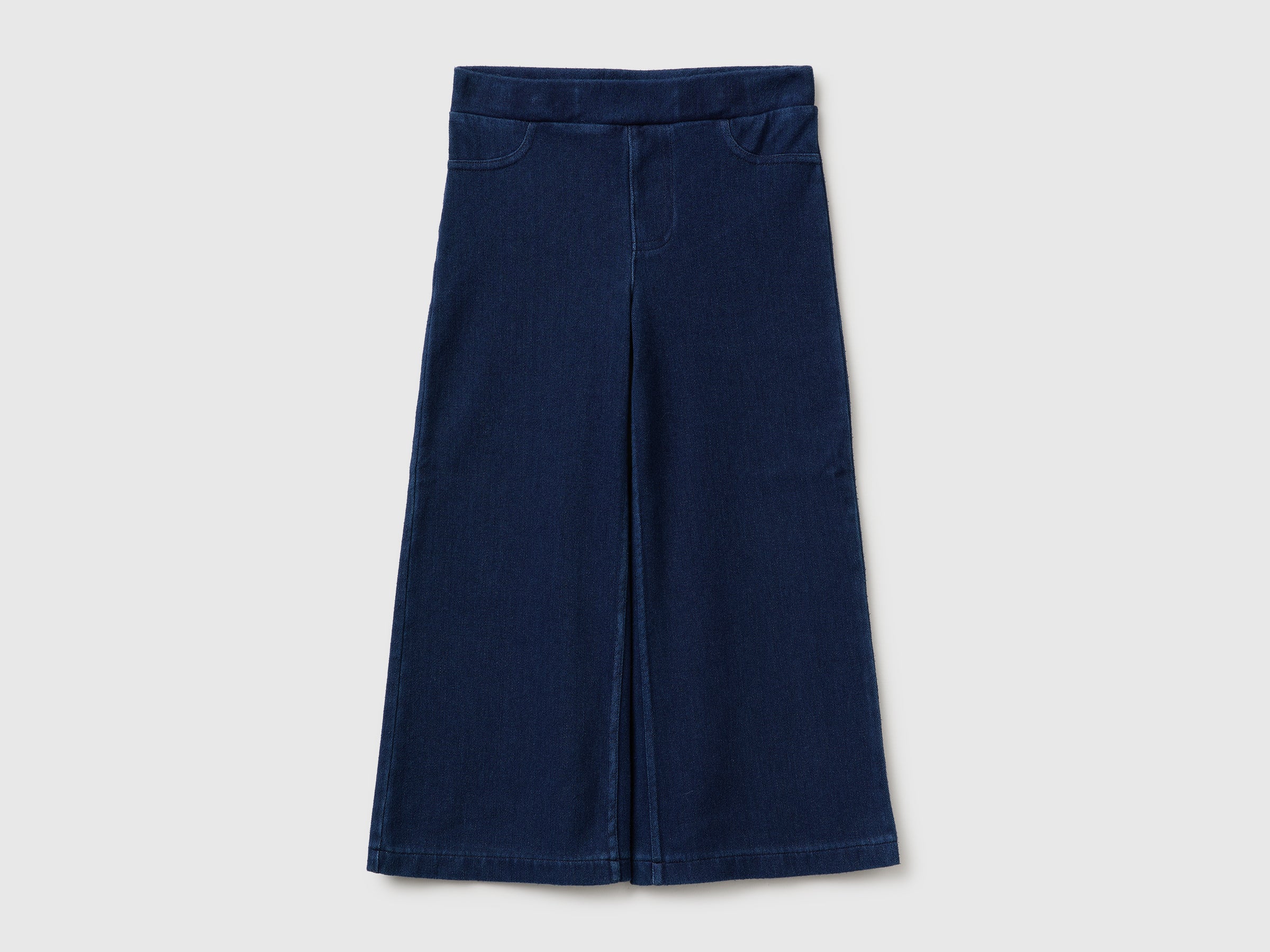 United Colors of Benetton Wide-fit jeans larghi denim cotone bimbo