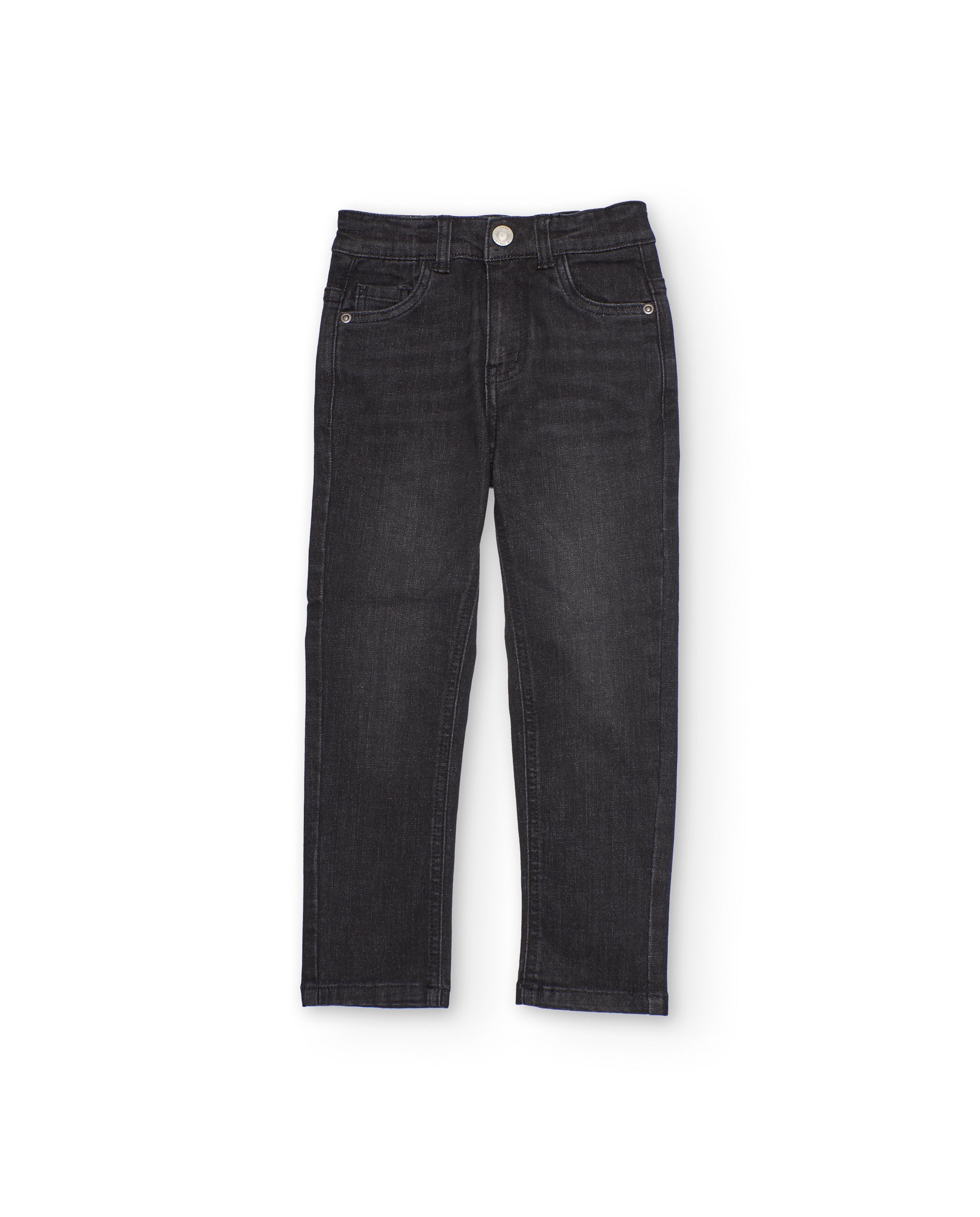 TucTuc Pantaloni jeans bambino denim grigio scuro dritto