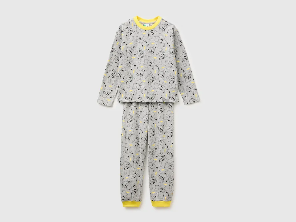 United Colors of Benetton pigiama Pokemon cotone bimbo 5-6 anni