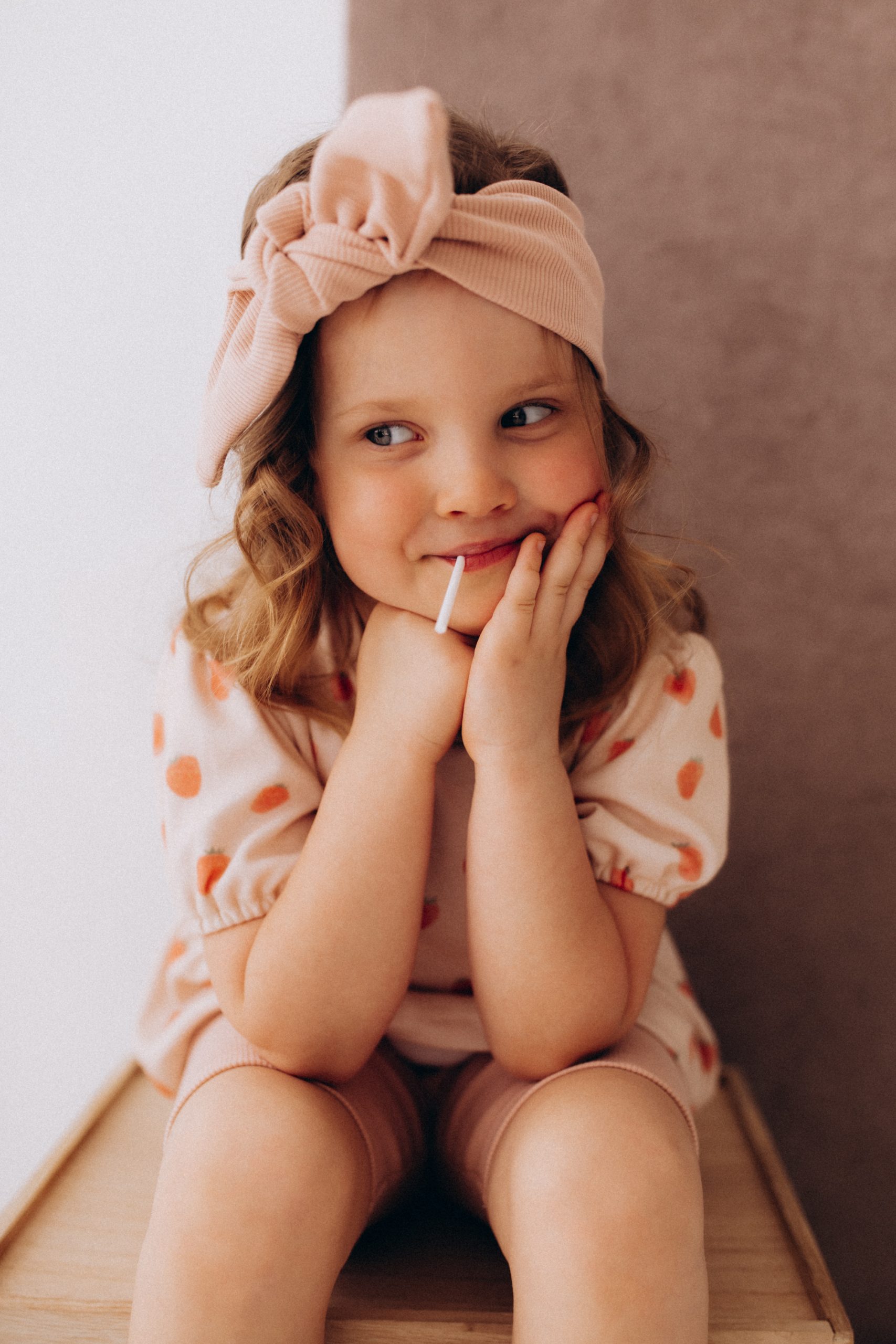 Woolly Organic Headband fascia neonata cotone organico SS26
