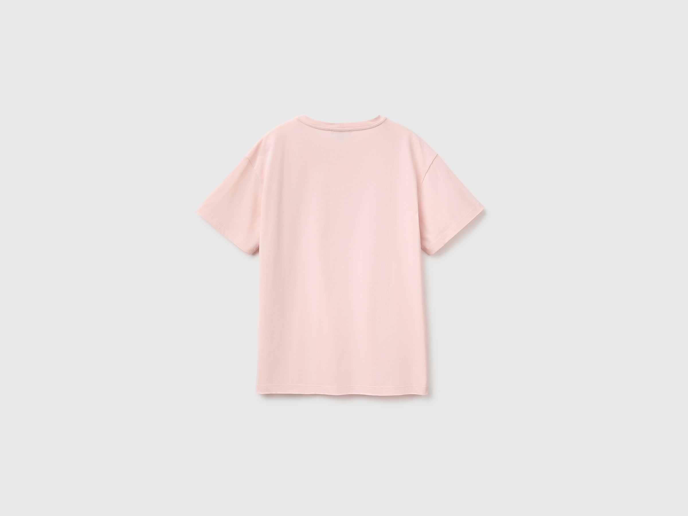 Benetton T-Shirts and Tops T-shirt oversize cotone con stampa