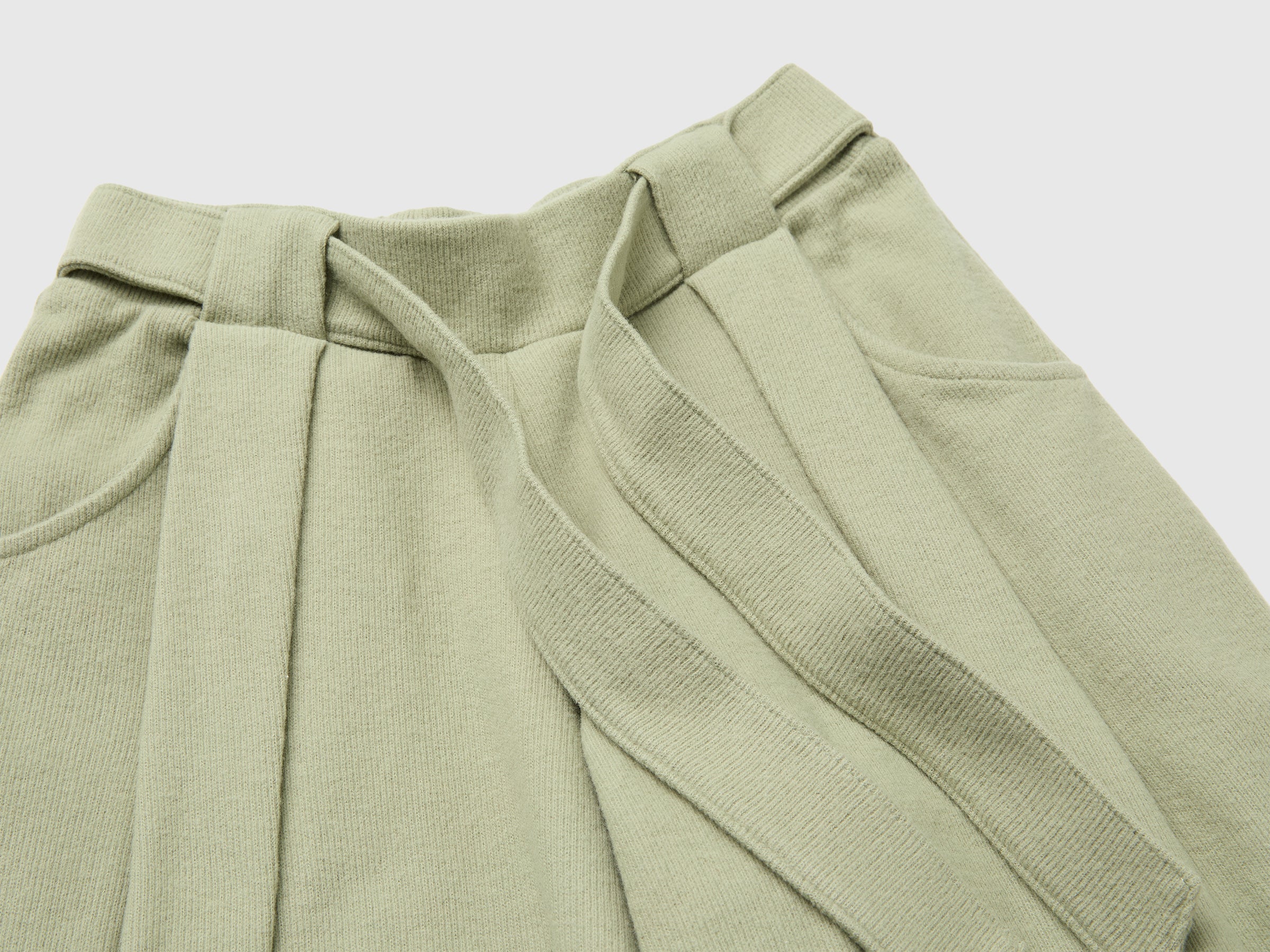 United Colors of Benetton pantaloni cotone fusciacca gamba larga M