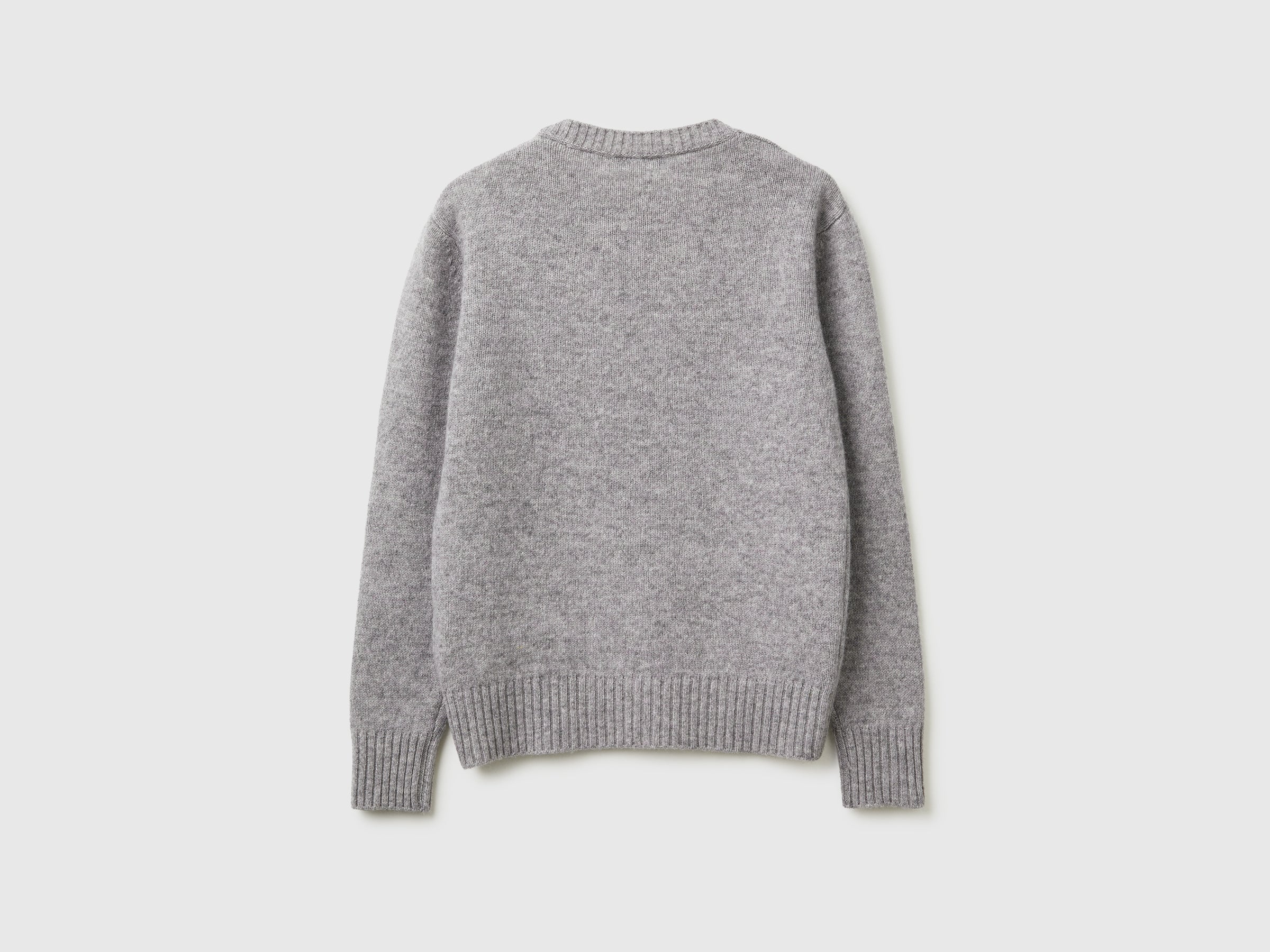 United Colors of Benetton Maglione Lana Shetland Woolmark