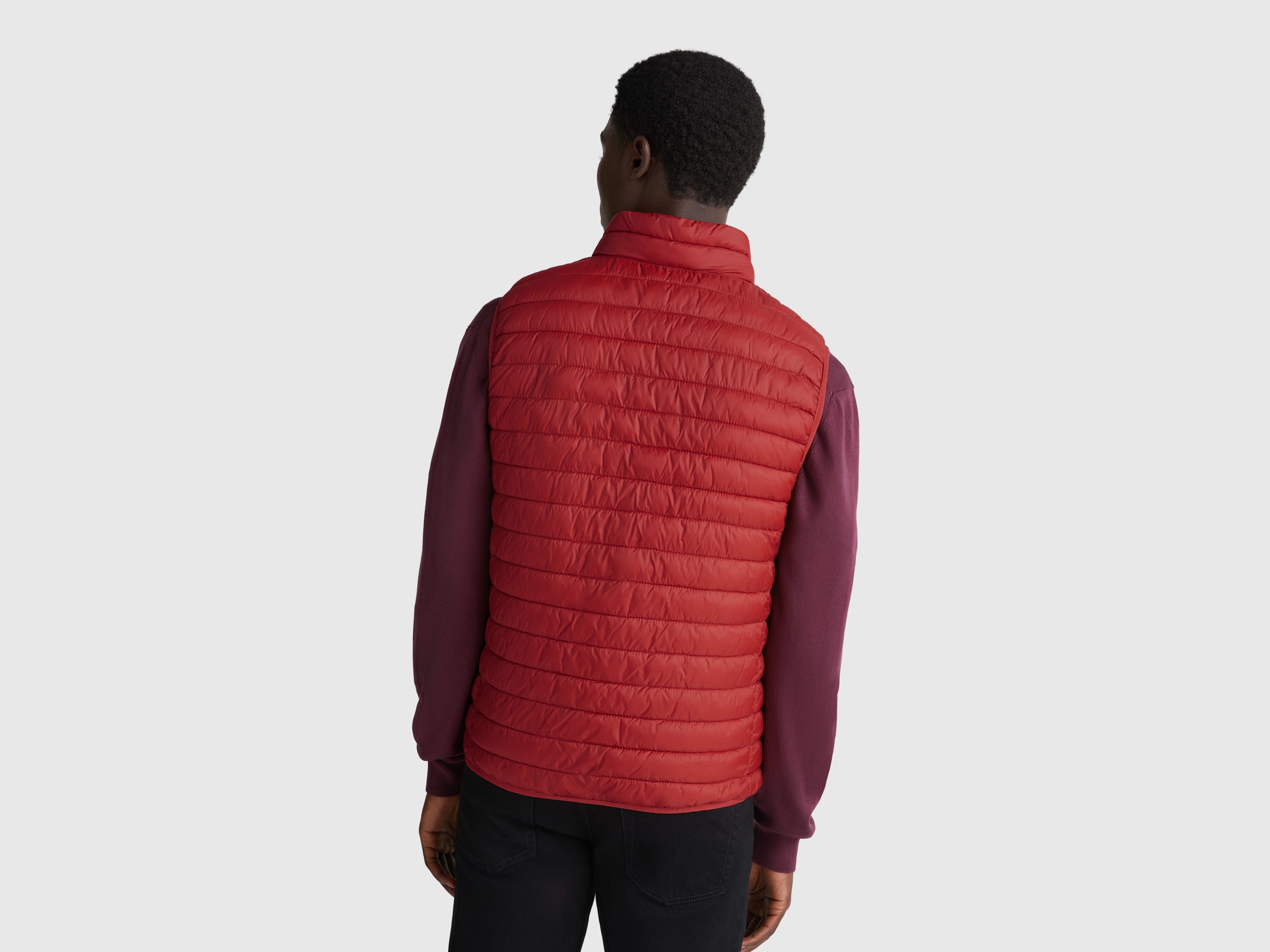 United Colors of Benetton Gilet Imbottito Nylon Riciclato