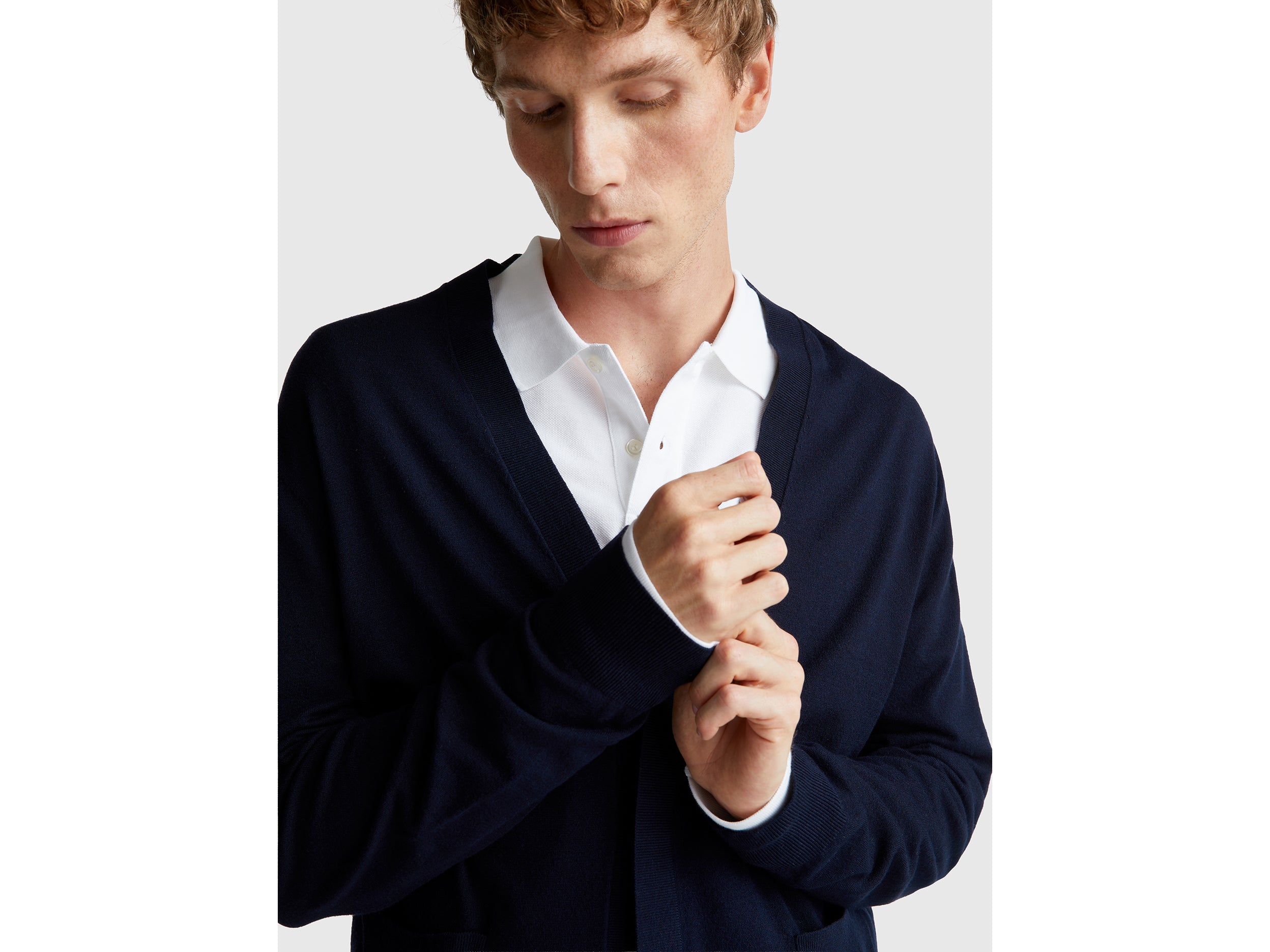United Colors of Benetton Cardigan Viscosa Scollo V 110XU601I