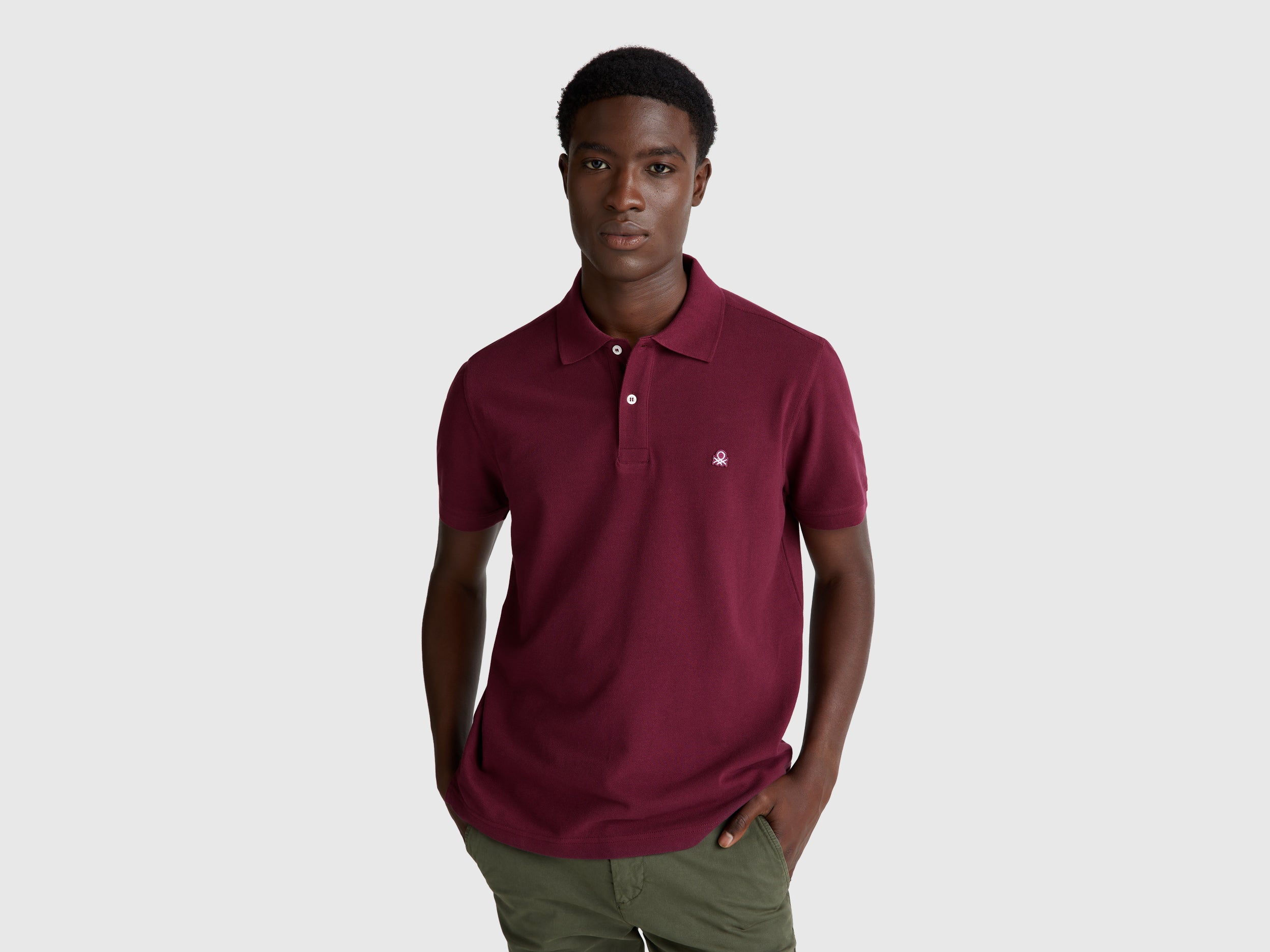 United Colors of Benetton Polos Polo cotone organico regular manica corta