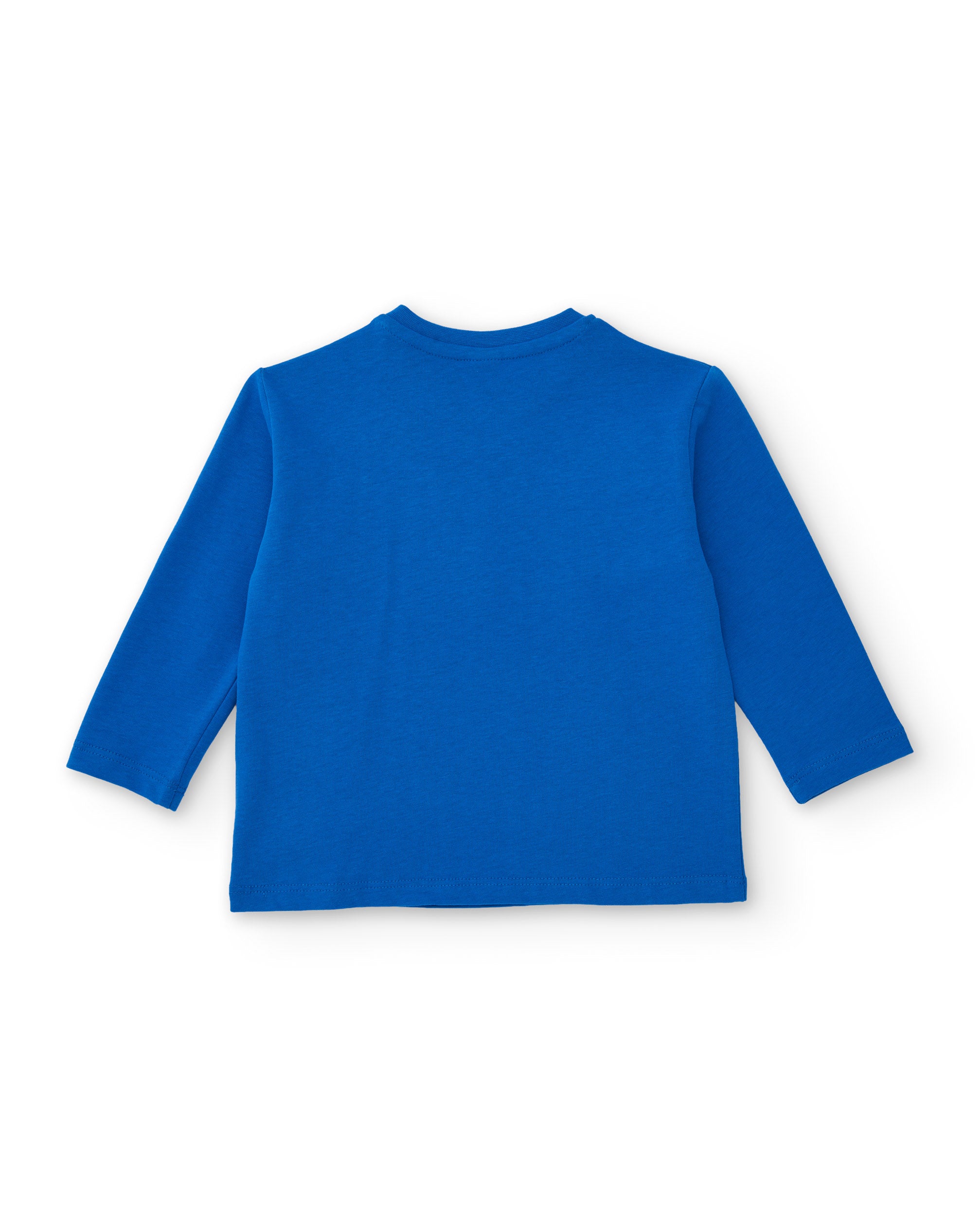 TucTuc Magliette Maglia bimbo blu auto cotone
