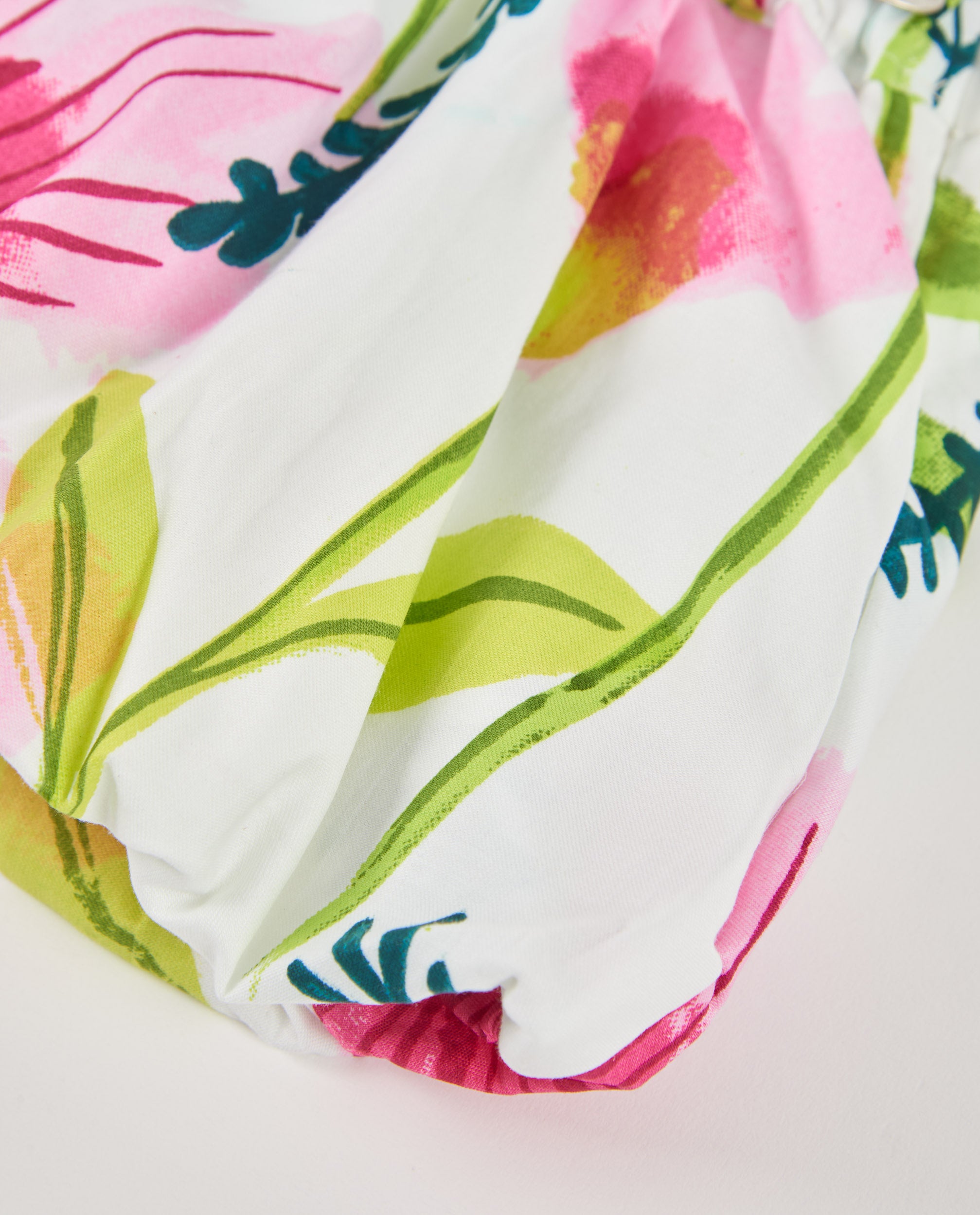 TucTuc Gonne Gonna Bambina Bianco Floreale con Elastico