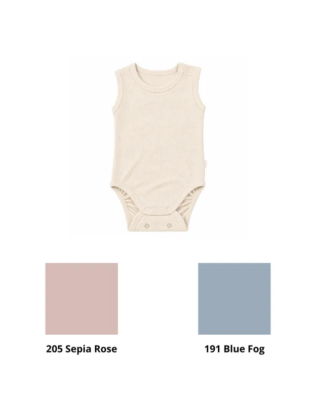 Woolly Organic Sleeveless Bodysuit body smanicato Tencel SS27