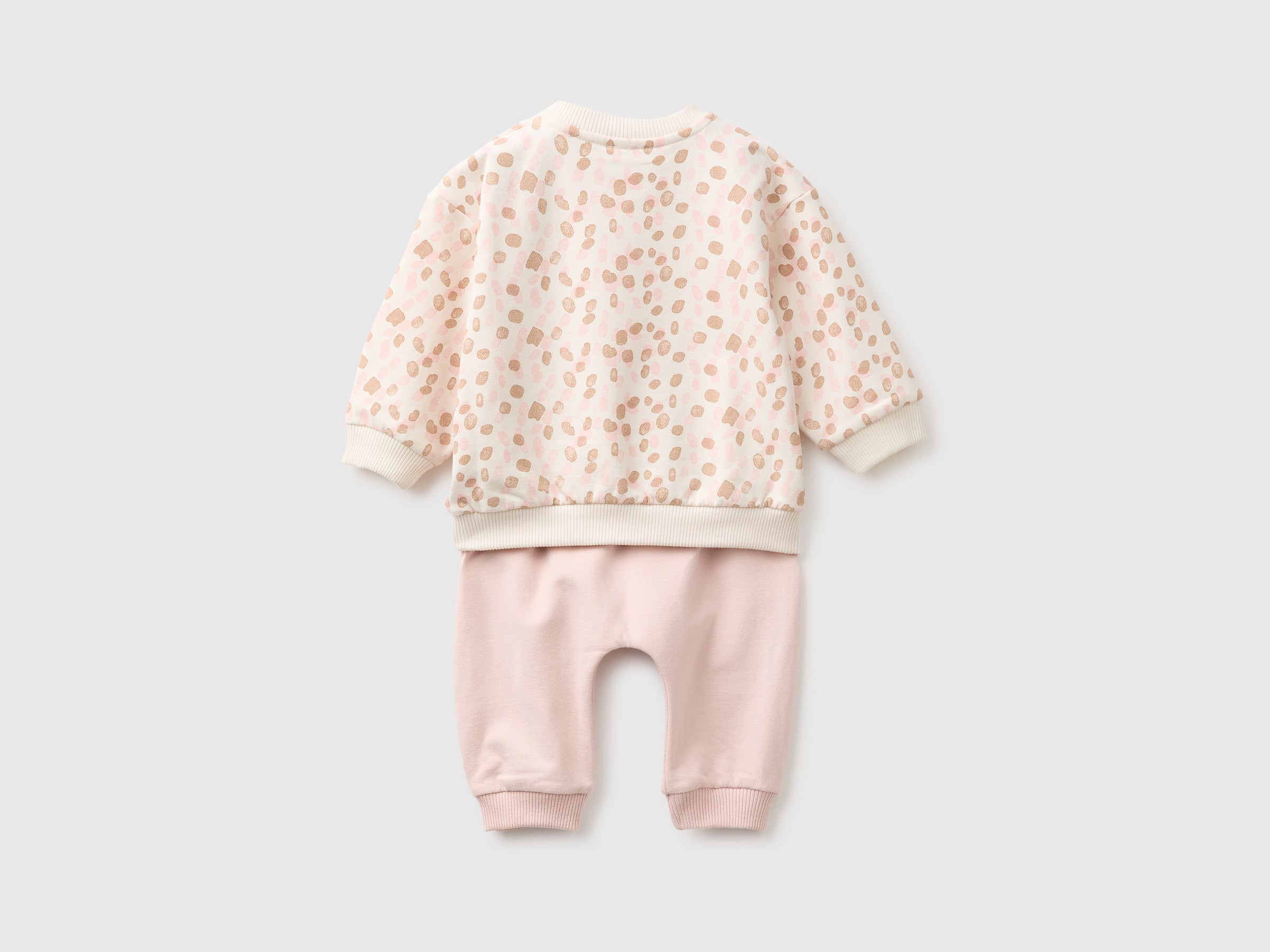 United Colors of Benetton tuta felpa neonato cotone bio 68