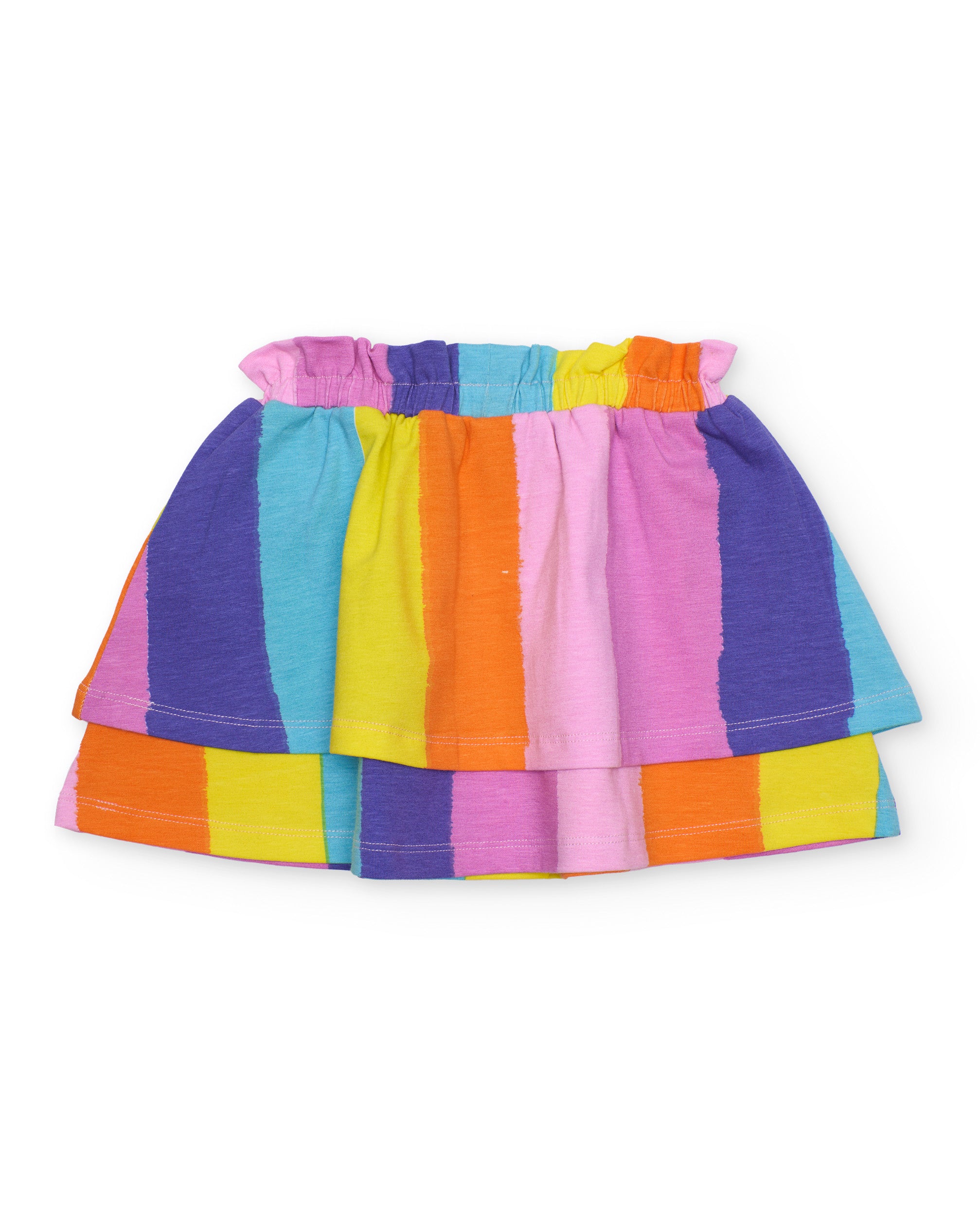 TucTuc Gonne Gonna Maglia Bambina Righe Multicolore