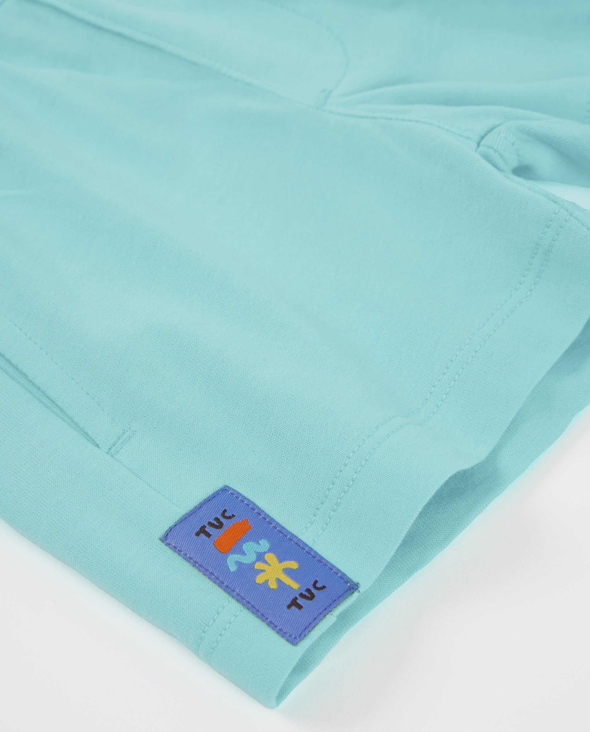 TucTuc Bermuda Pantaloncini Bimbo Celeste Vita Elastica