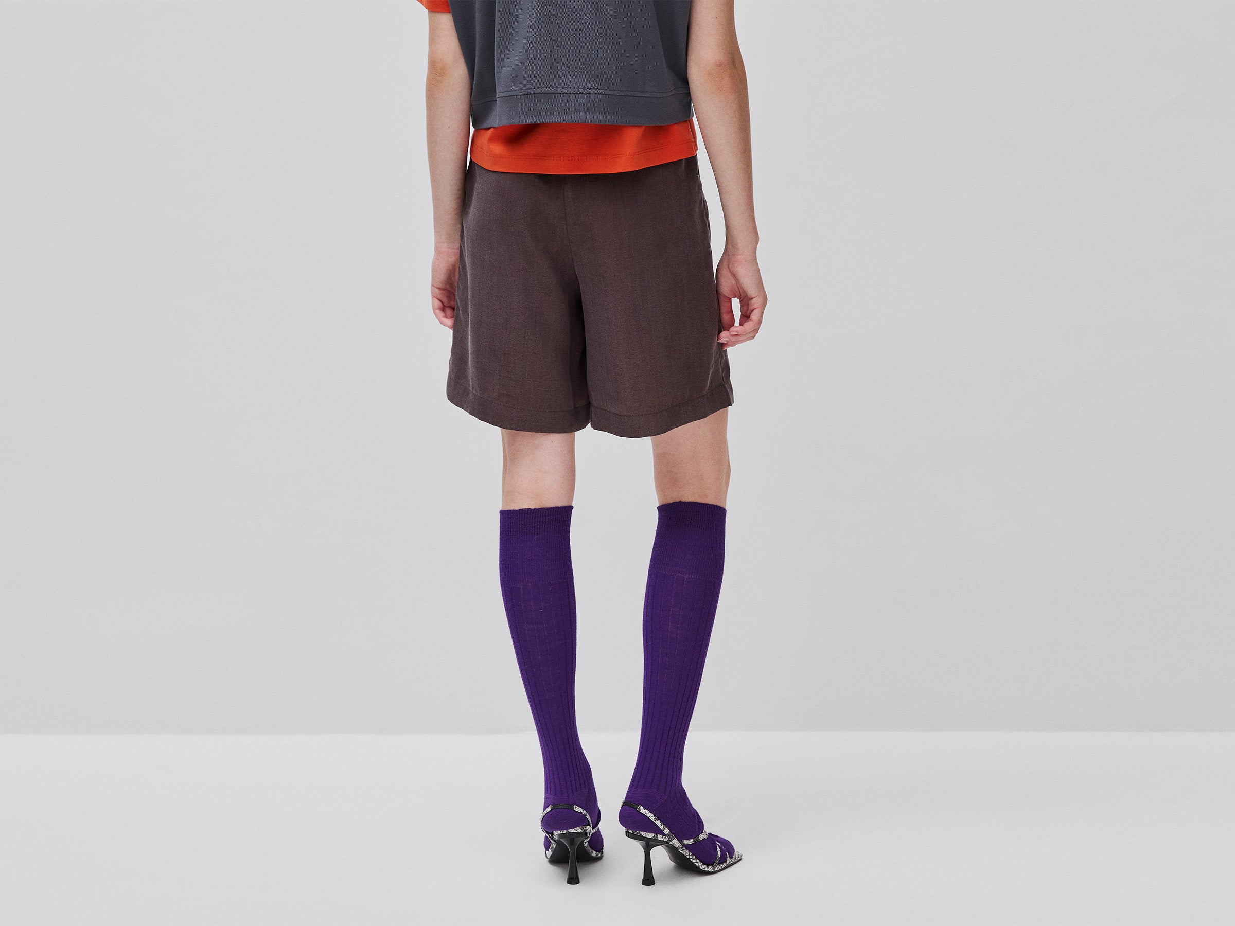 United Colors of Benetton Bermuda shorts lyocell 38 pieghe