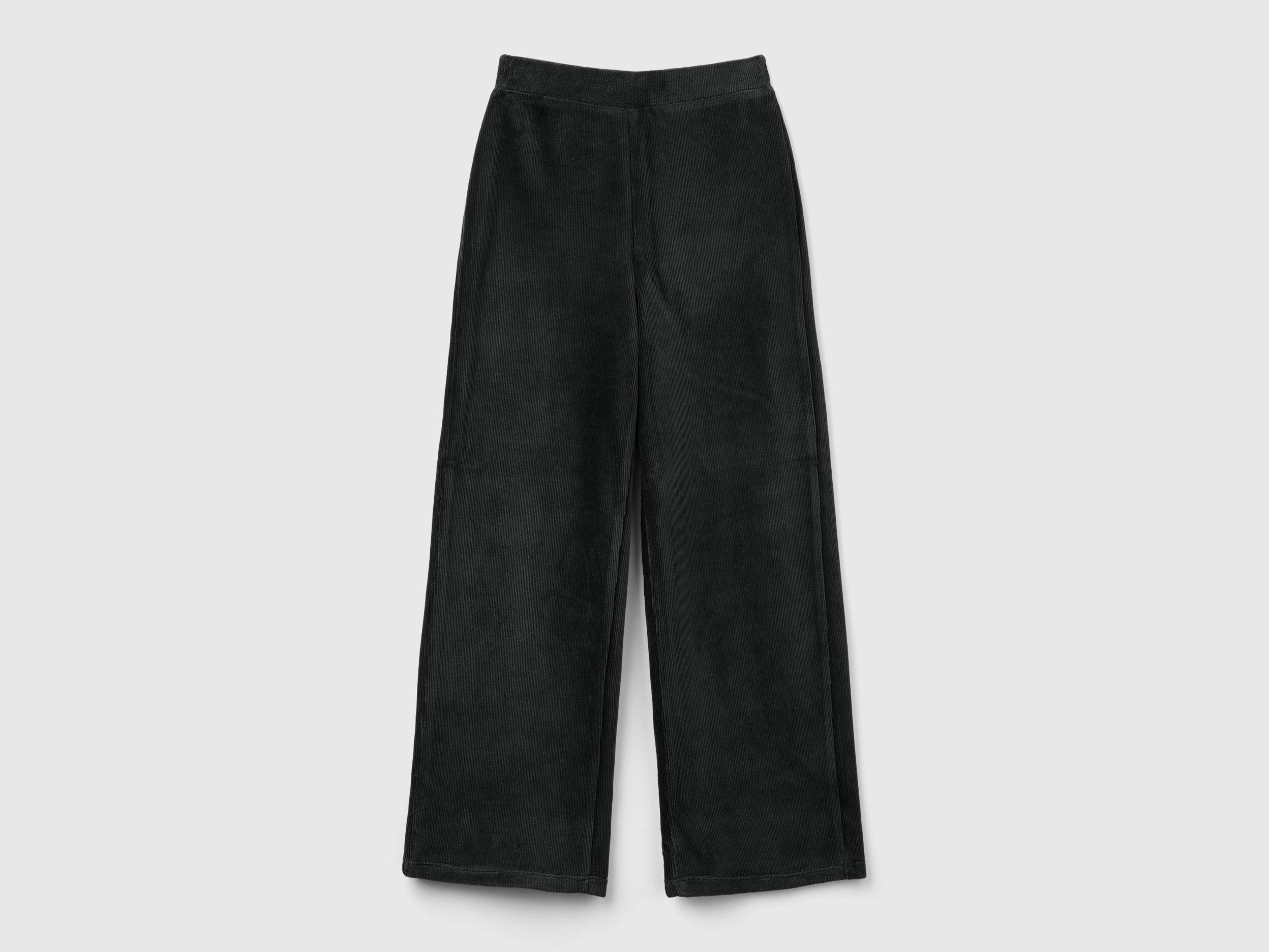 United Colors of Benetton Trousers pantaloni ciniglia M gamba larga