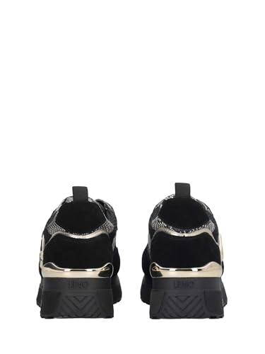Liu Jo BF5009PX684 Sneakers donna pelle nero 37 EU