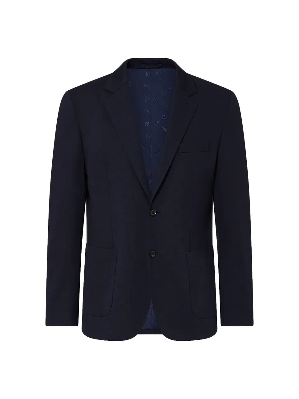 Liu Jo Blazer in Jersey 44 Blu Denim Viscosa