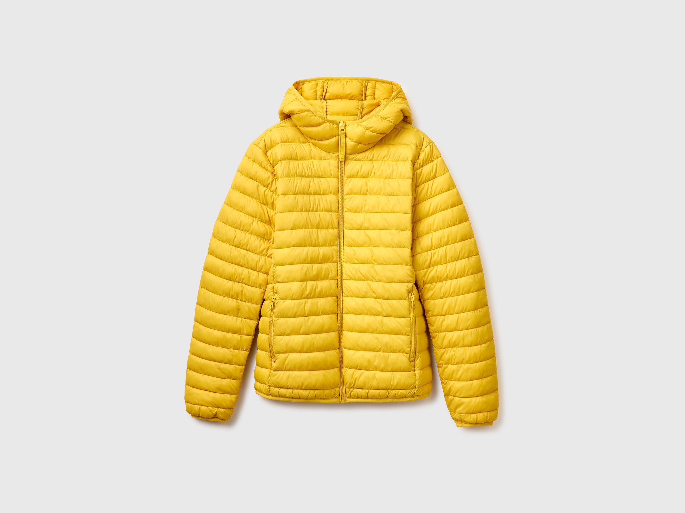 Benetton Regular fit padded down jacket piumino nylon taglia M