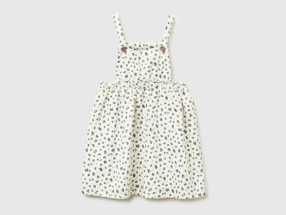 United Colors of Benetton Outfits salopette velluto fantasia 98