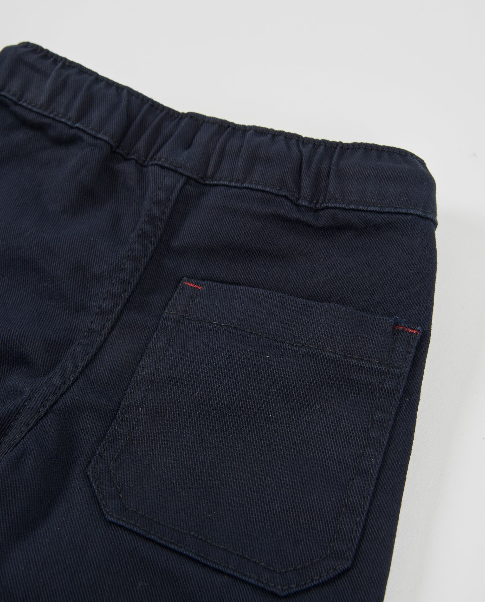 TucTuc Jeans bambino blu navy ricamo auto 12M
