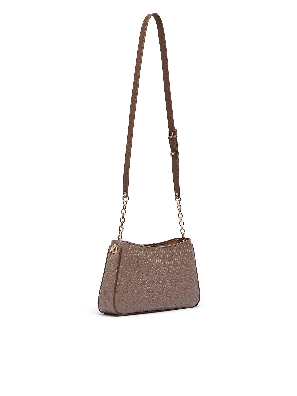 Liu Jo Borse Borsa a Tracolla Piccola Micro Bottalato Zip